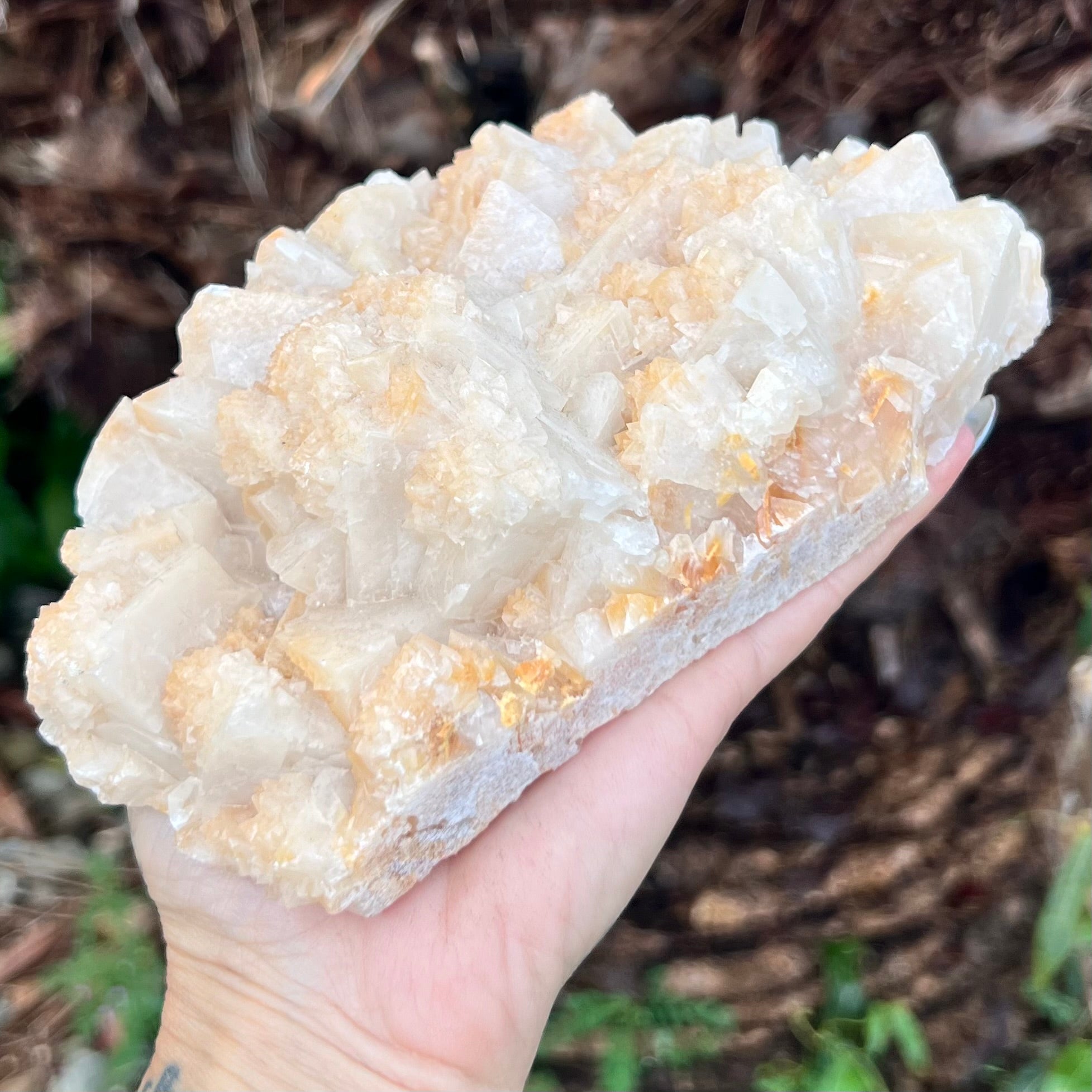 Natural Raw Magical Yellow Calcite