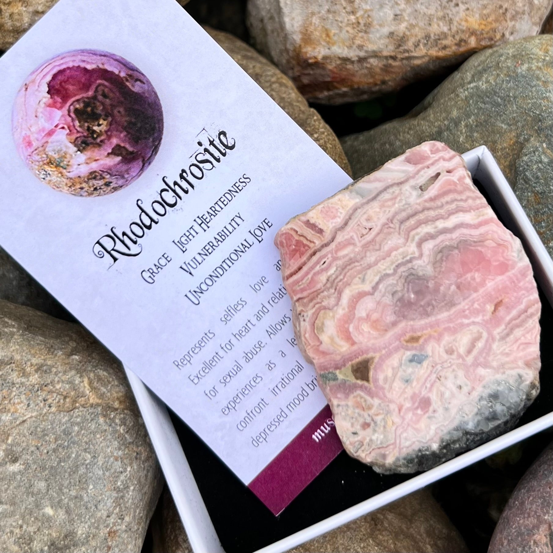Rhodochrosite ~ Specialty Boxed Crystal