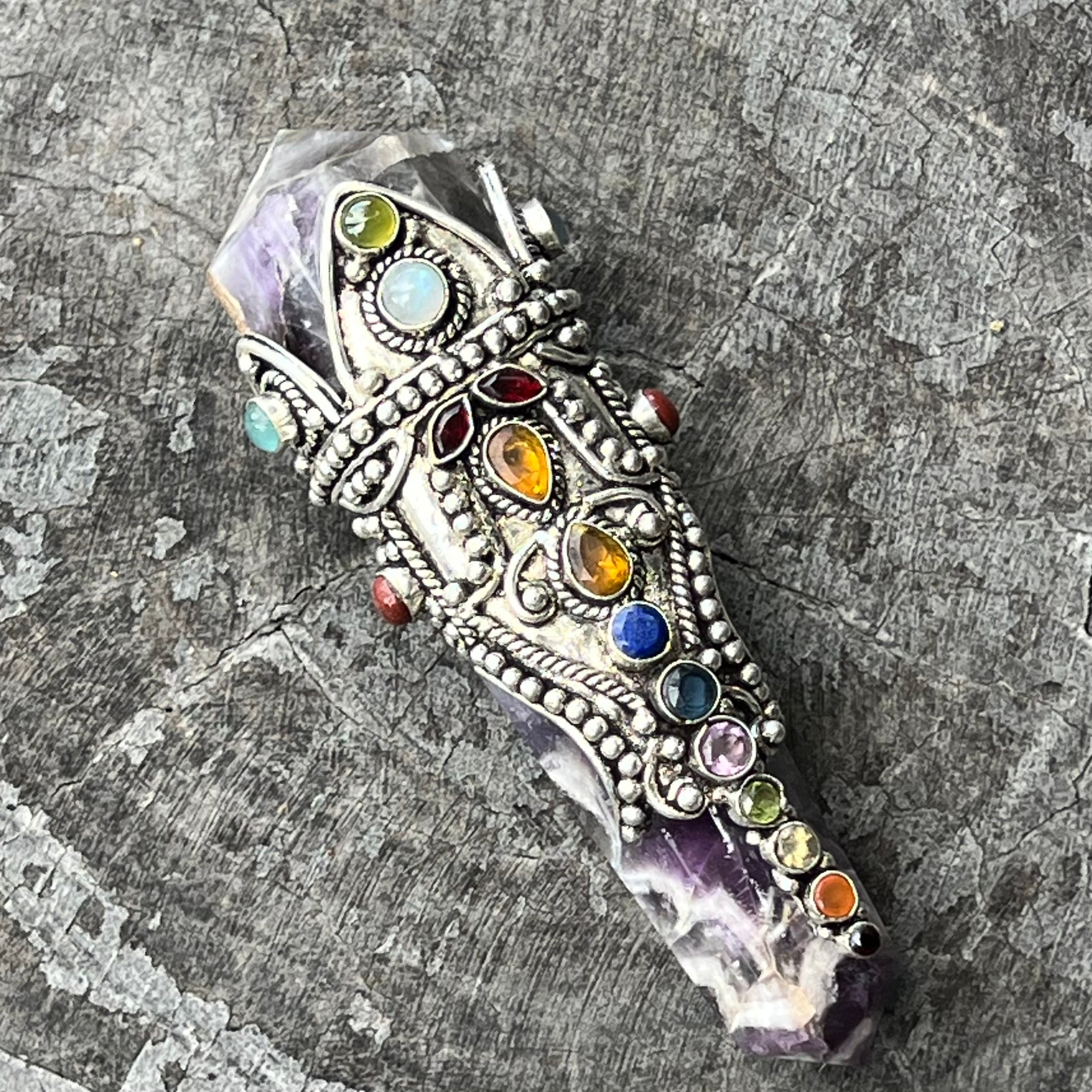 Super Wand ~ Embellished Amethyst ~ 1