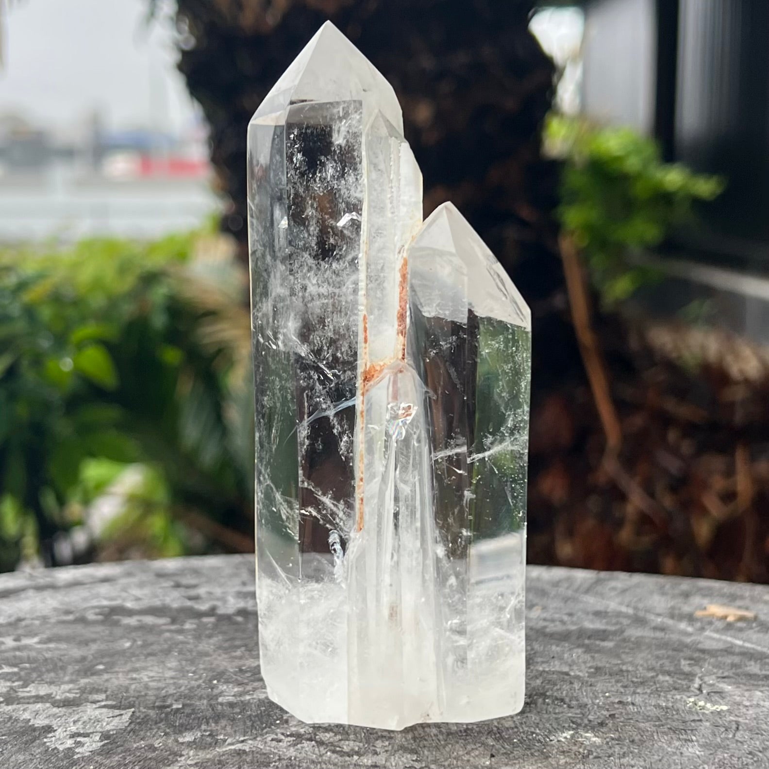 Clear Quartz Multi Point Tower