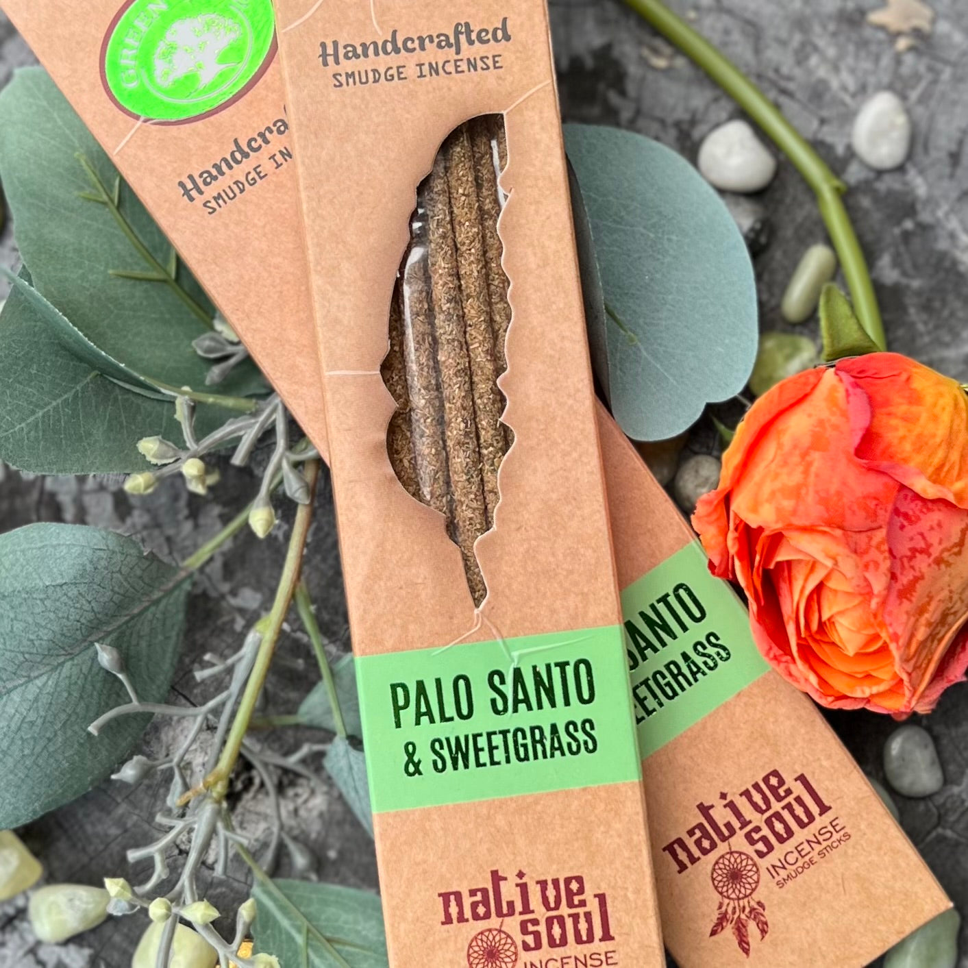Palo Santo & Sweetgrass Incense Sticks