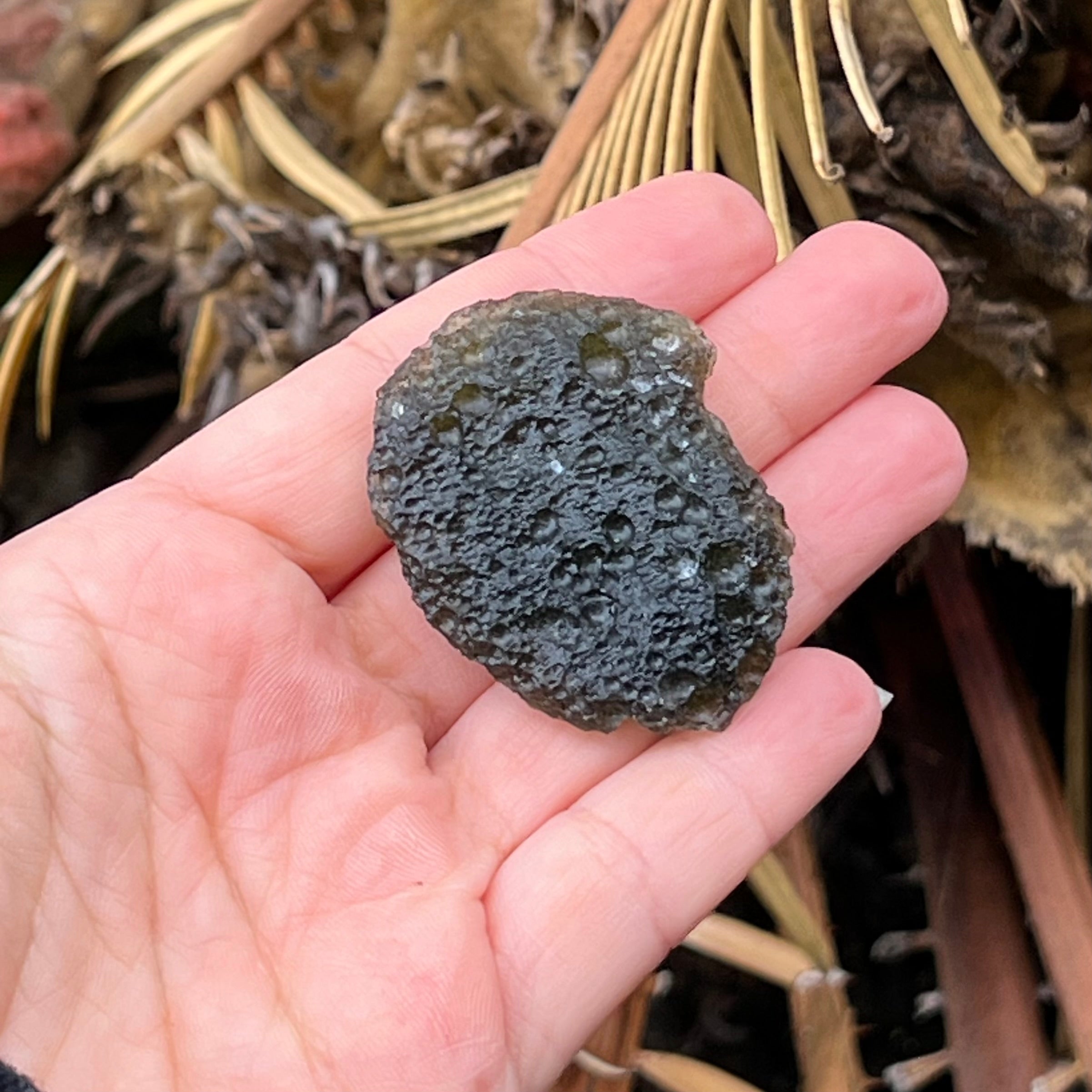 Raw Moldavite Specimen ~ RARE