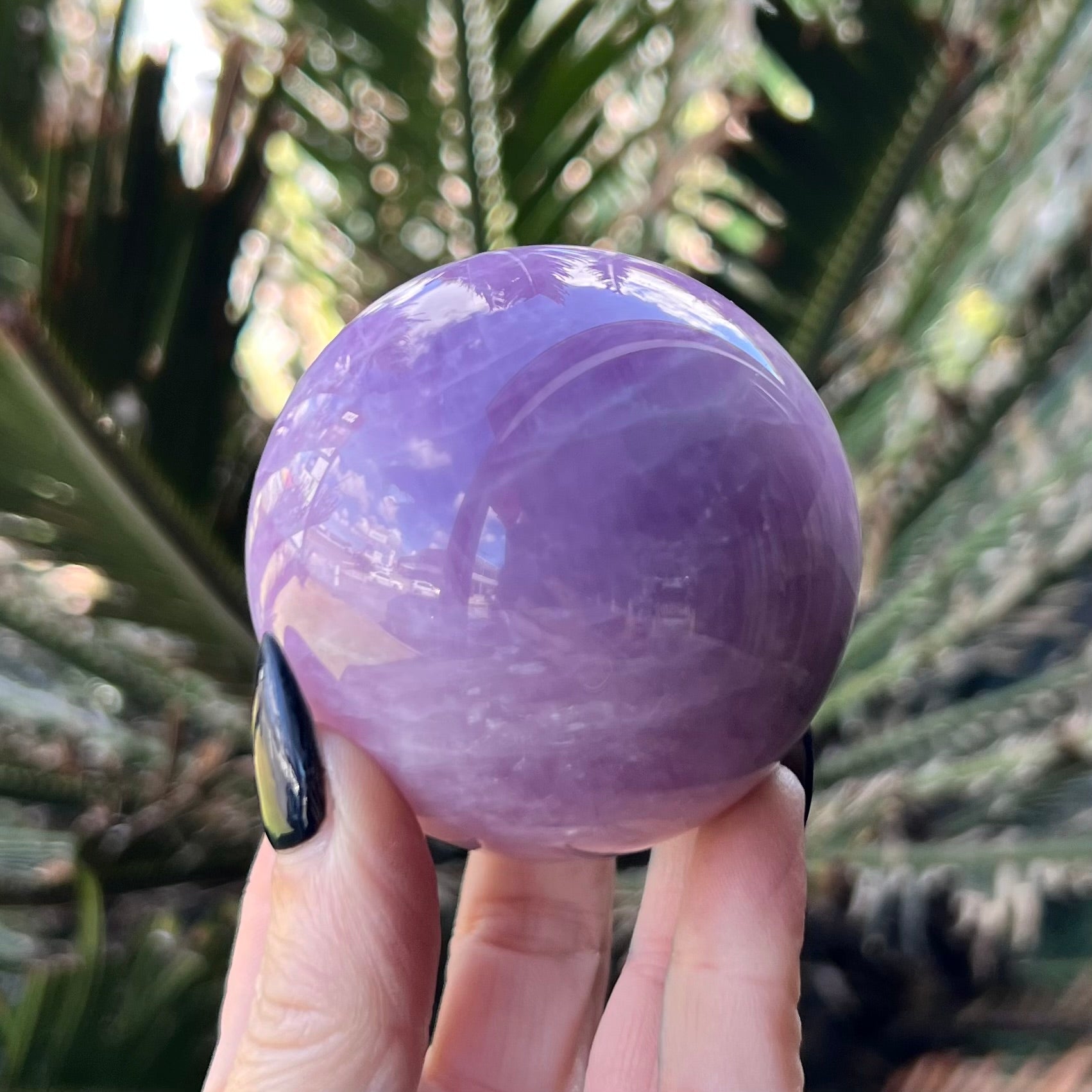 Kunzite Sphere