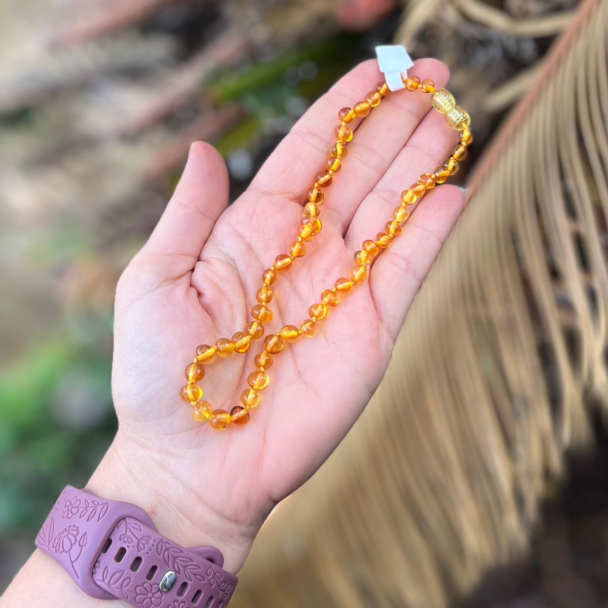 Amber Baby Teething Necklace