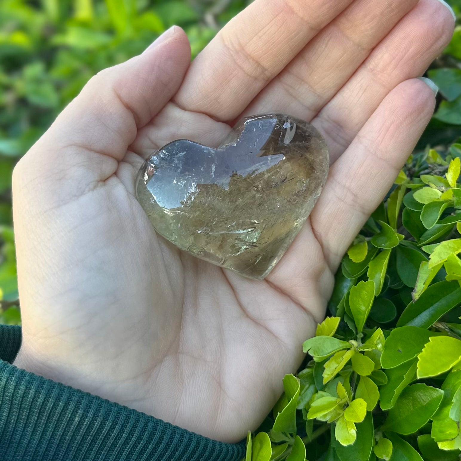 Love and Abundance ~ Citrine Heart ~ 1