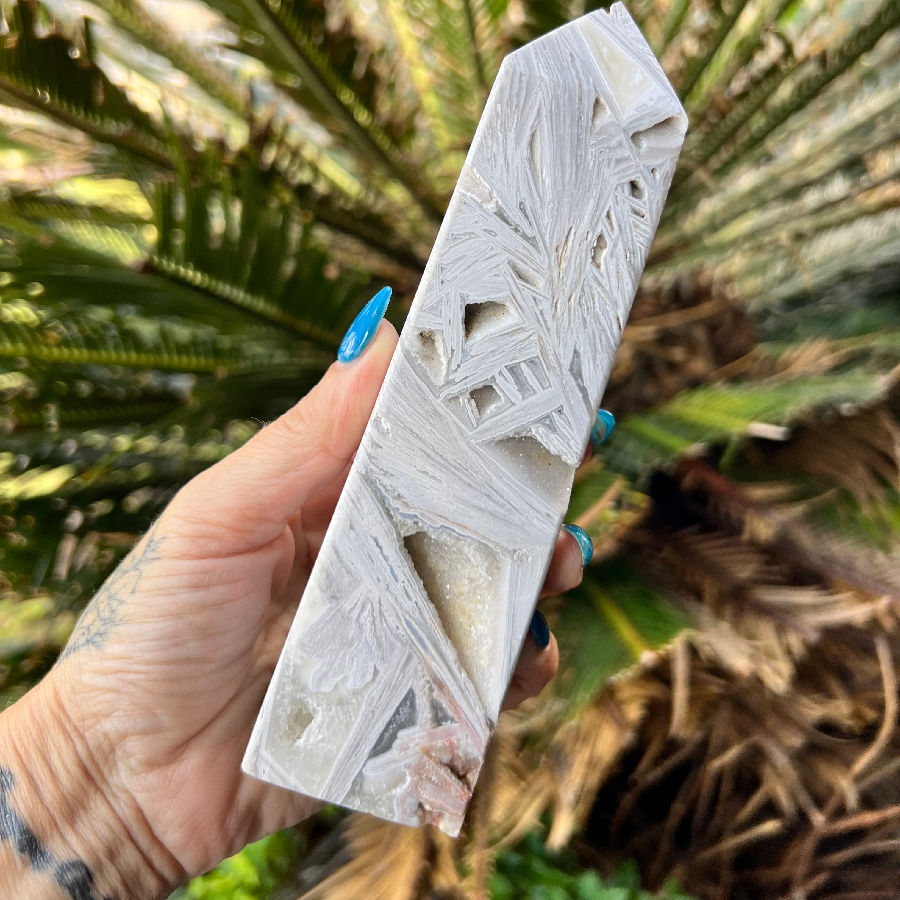 Inner Harmony ~ Mexican Agate Tower