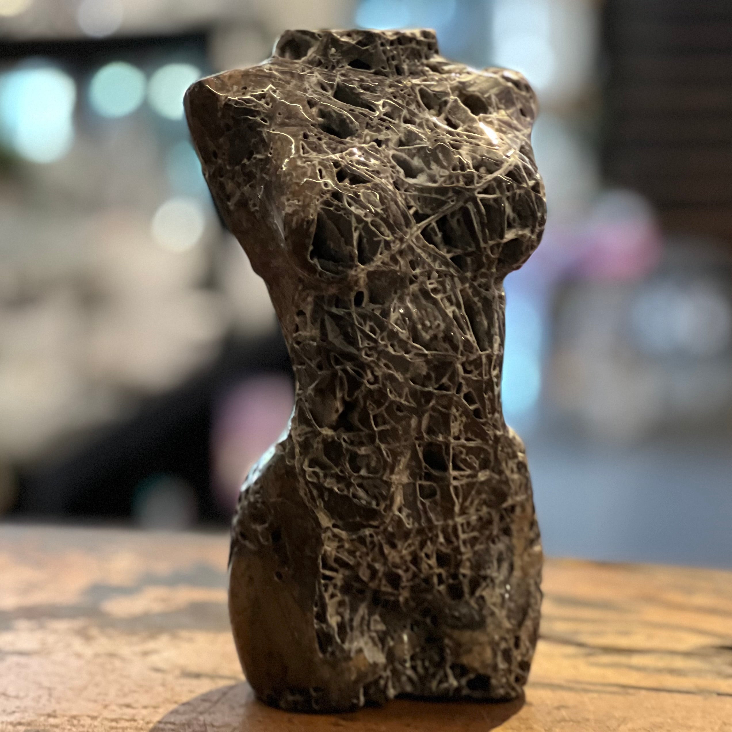 Booty Licious Sphalarite Lady Body Carving