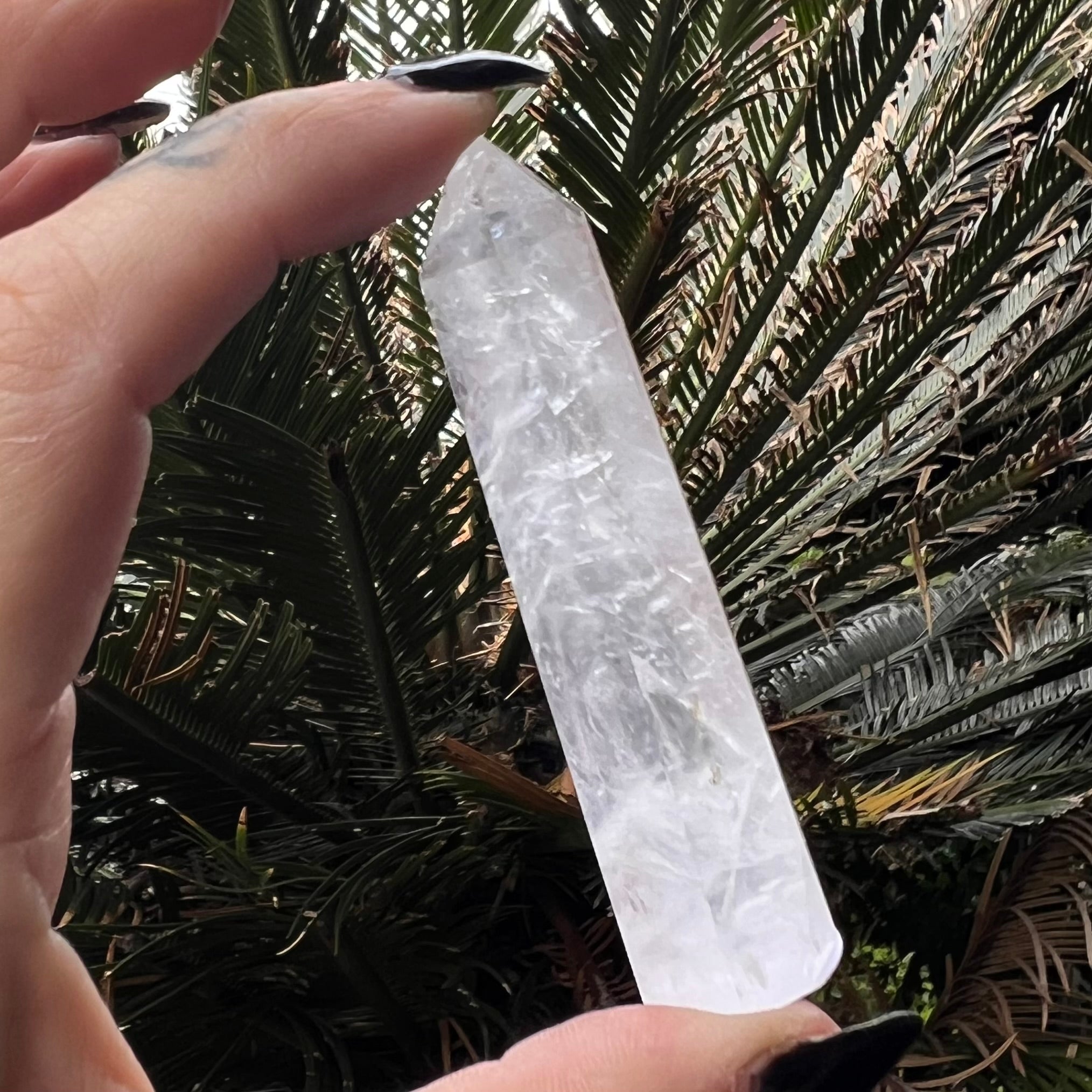 Clear Quartz Generator Tower