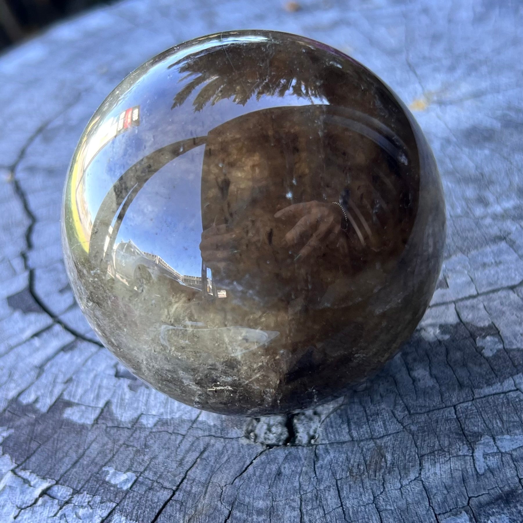 Smoky Quartz Sphere