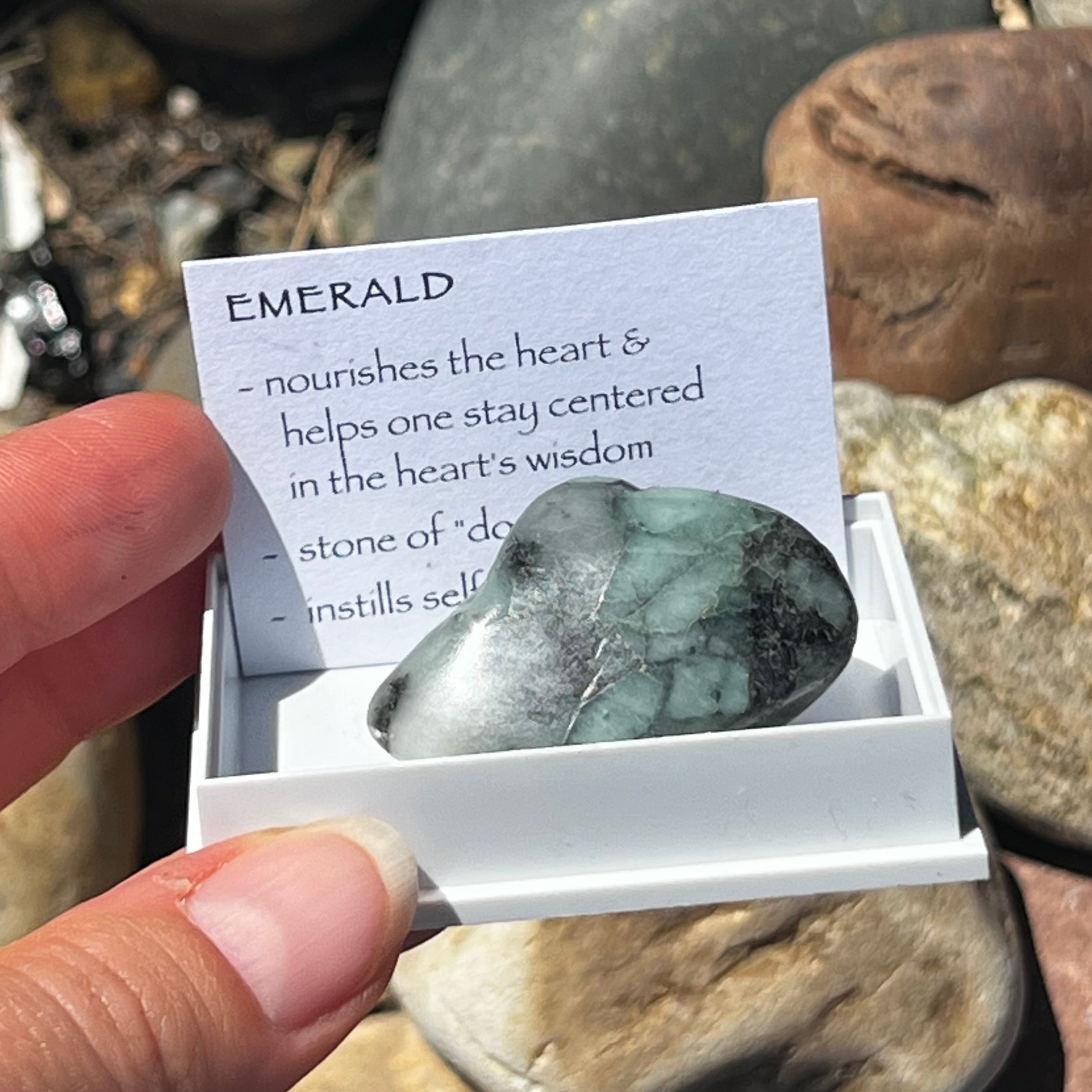 Emerald ~ Specialty Boxed Crystal