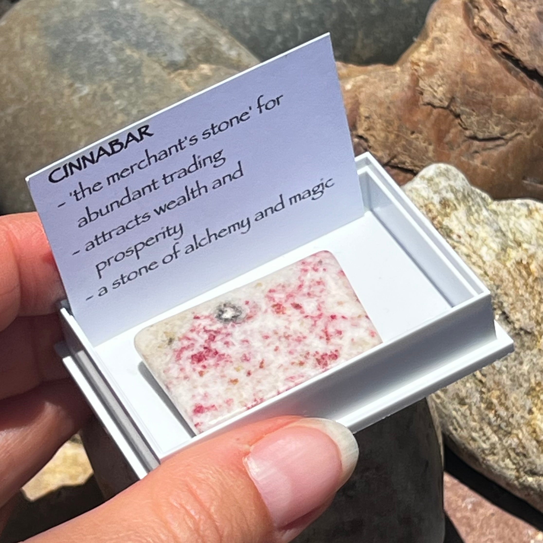 Cinnabar ~ Specialty Boxed Crystal