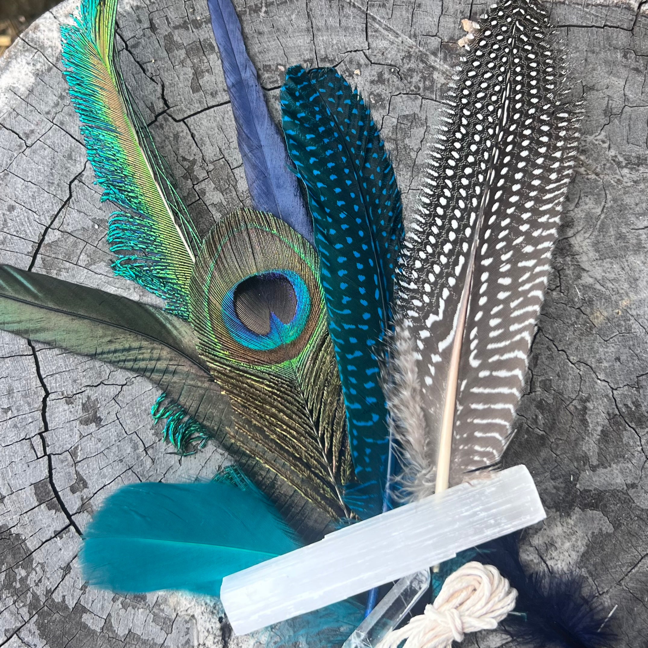 DIY Make your own smudge wand kit ~ Blue Vibes