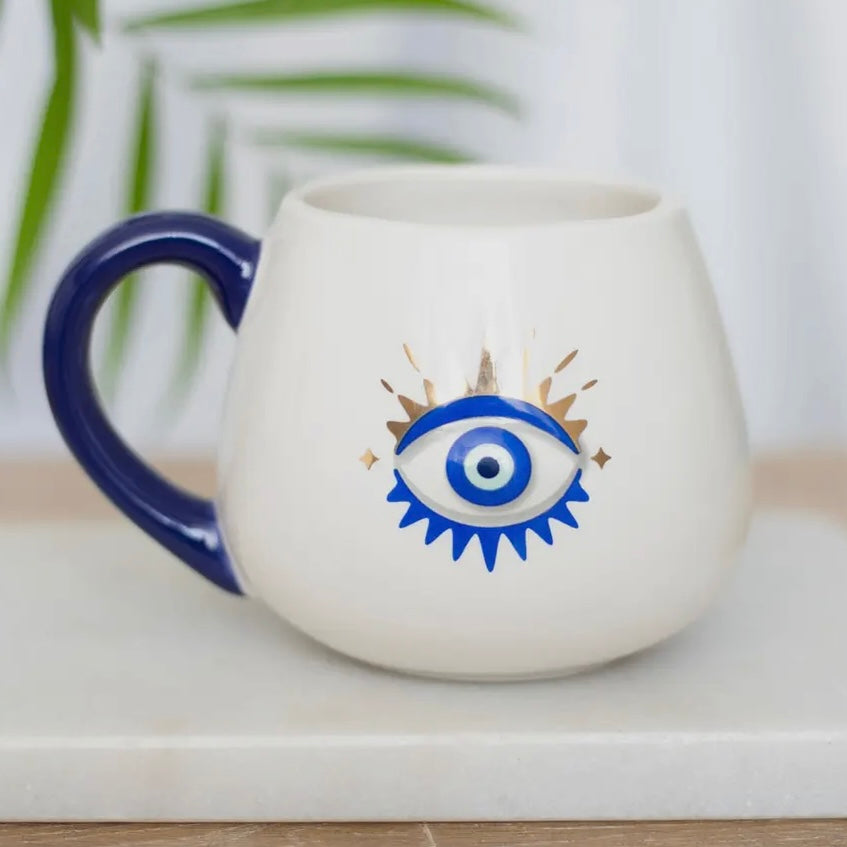 Evil Eye ~ Mug White