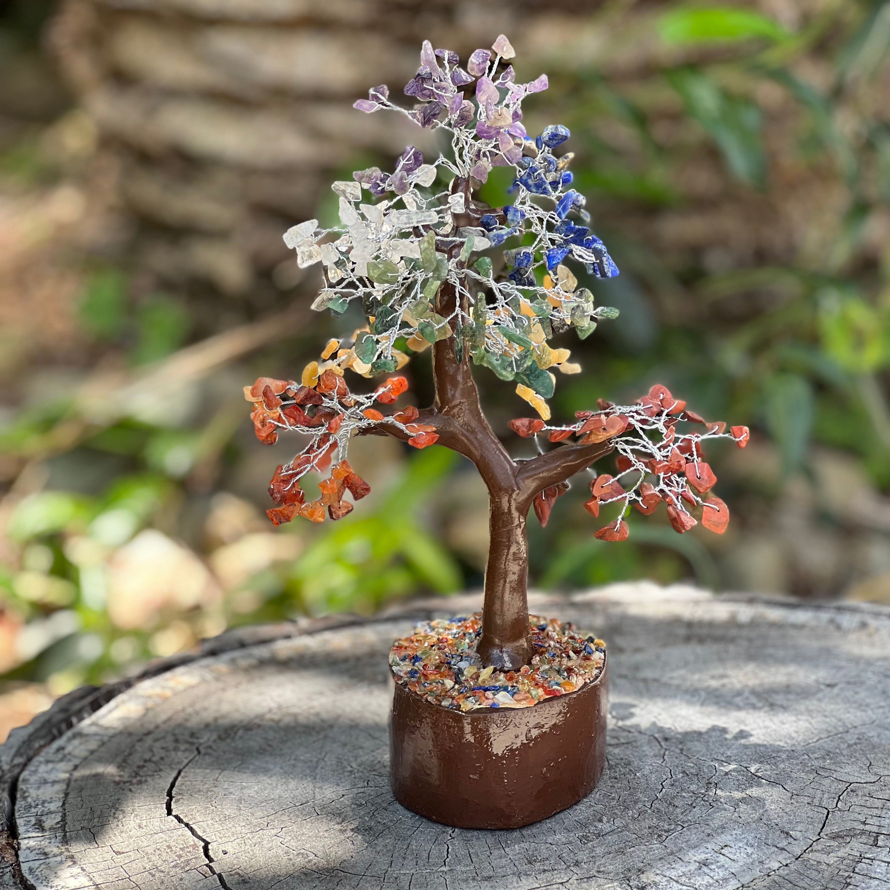 Energising Chakra Medium Crystal Tree