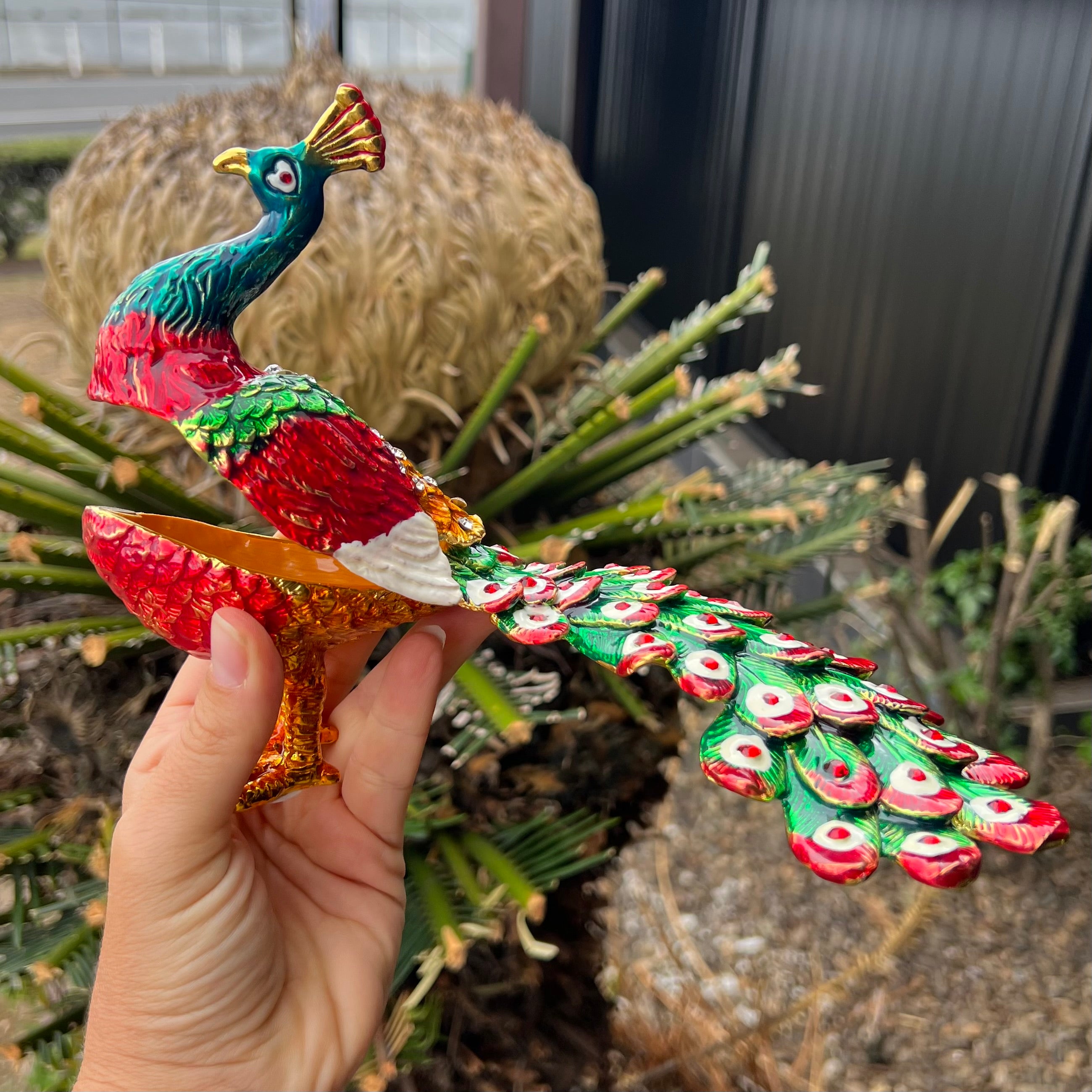 Peacock ~ Trinket Box