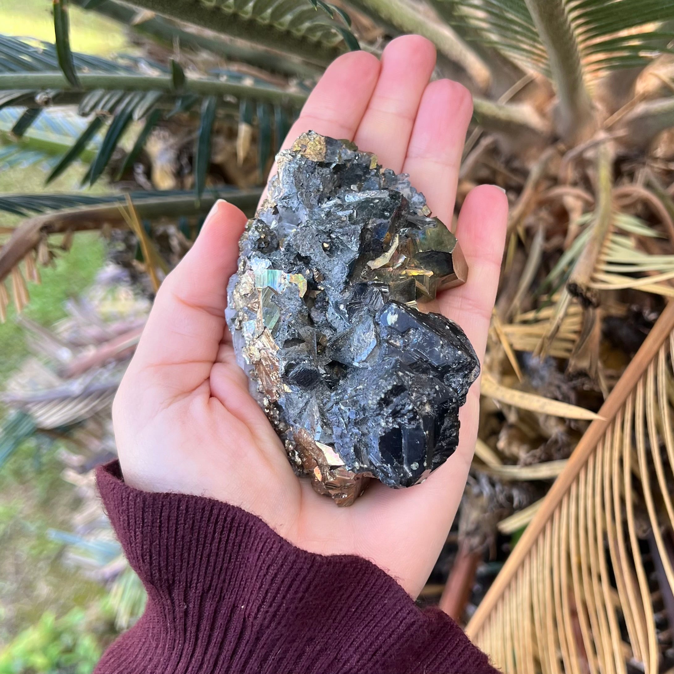 Galena with Pyrite