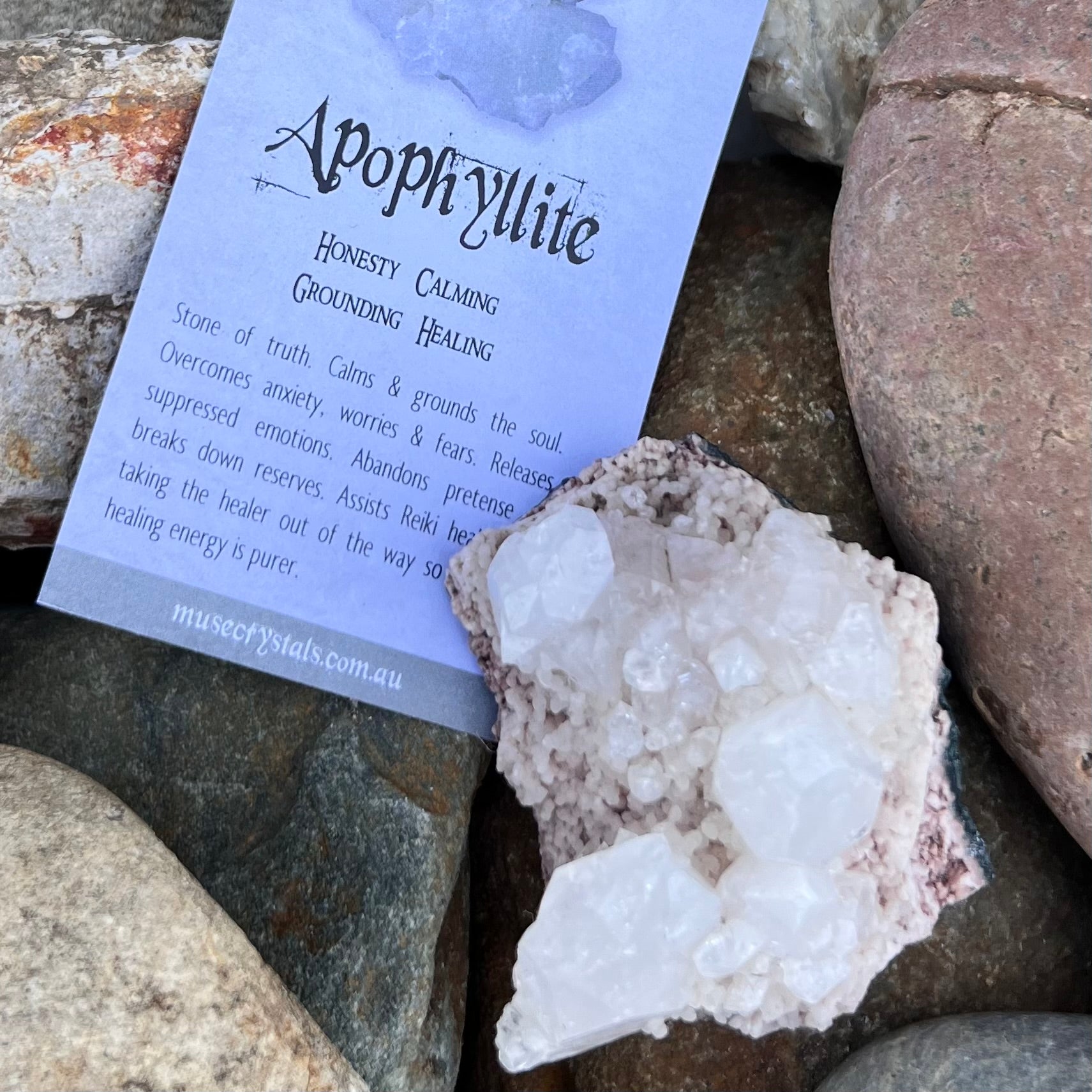 Apophyllite ~ Specialty Boxed Crystal