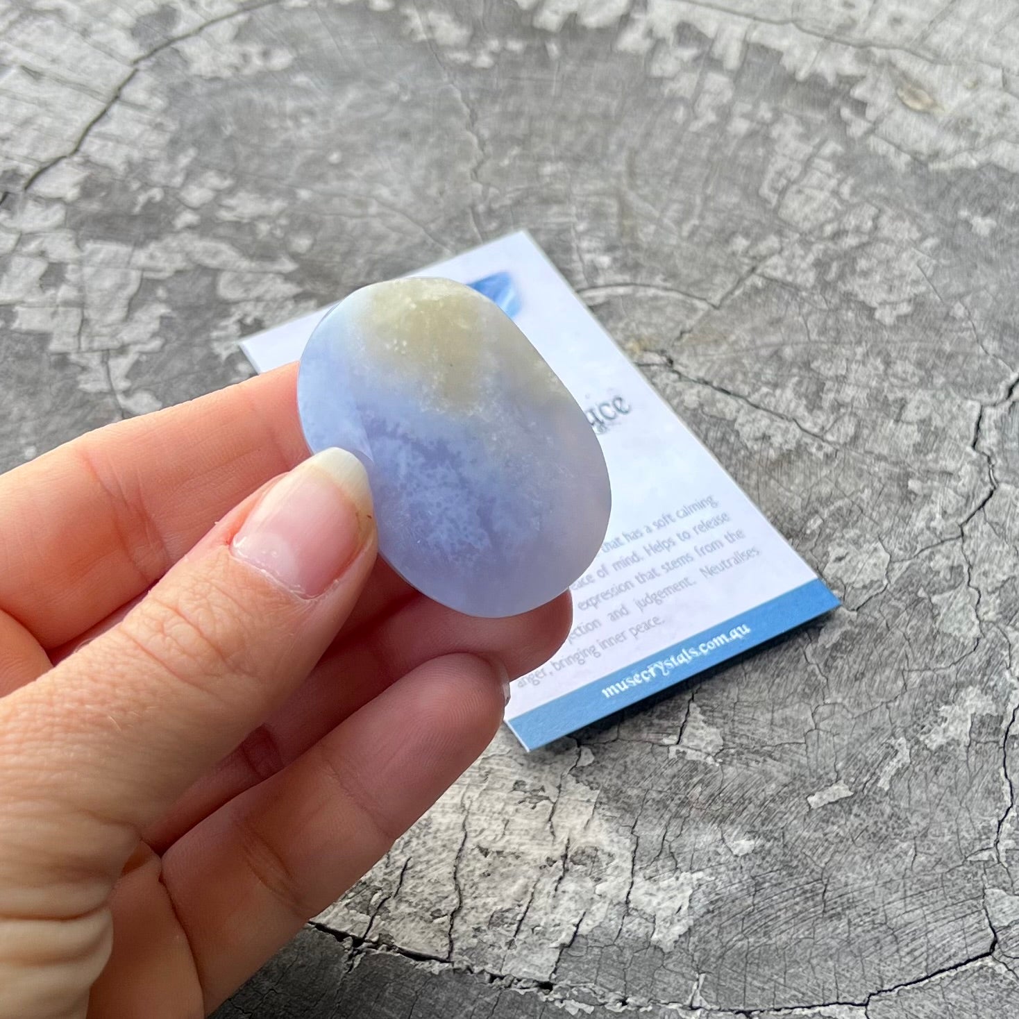 Blue Lace Agate ~ Specialty Boxed Crystal