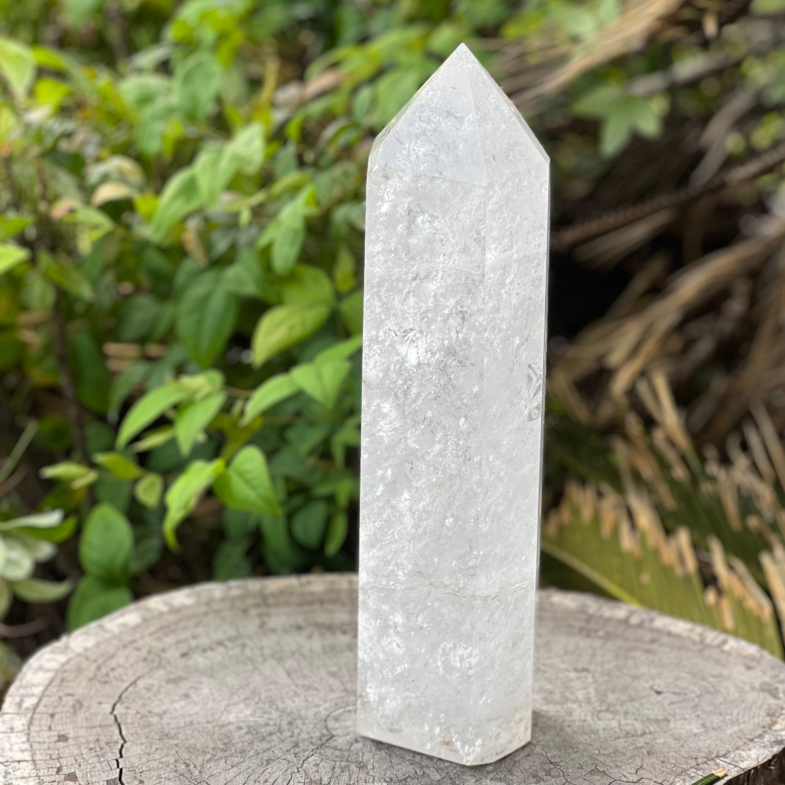 Clear Quartz Tower