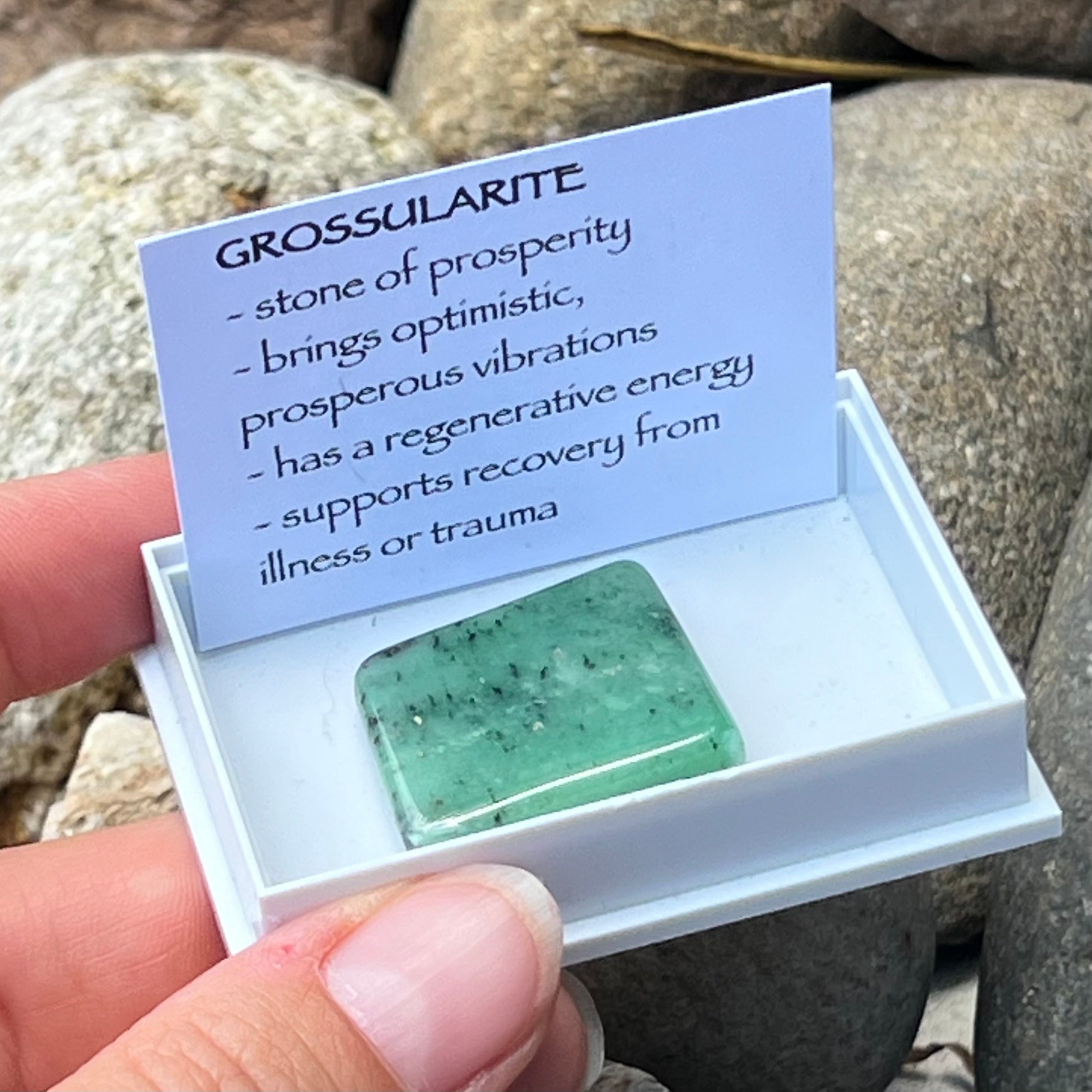Grossularite ~ Specialty Boxed Crystal