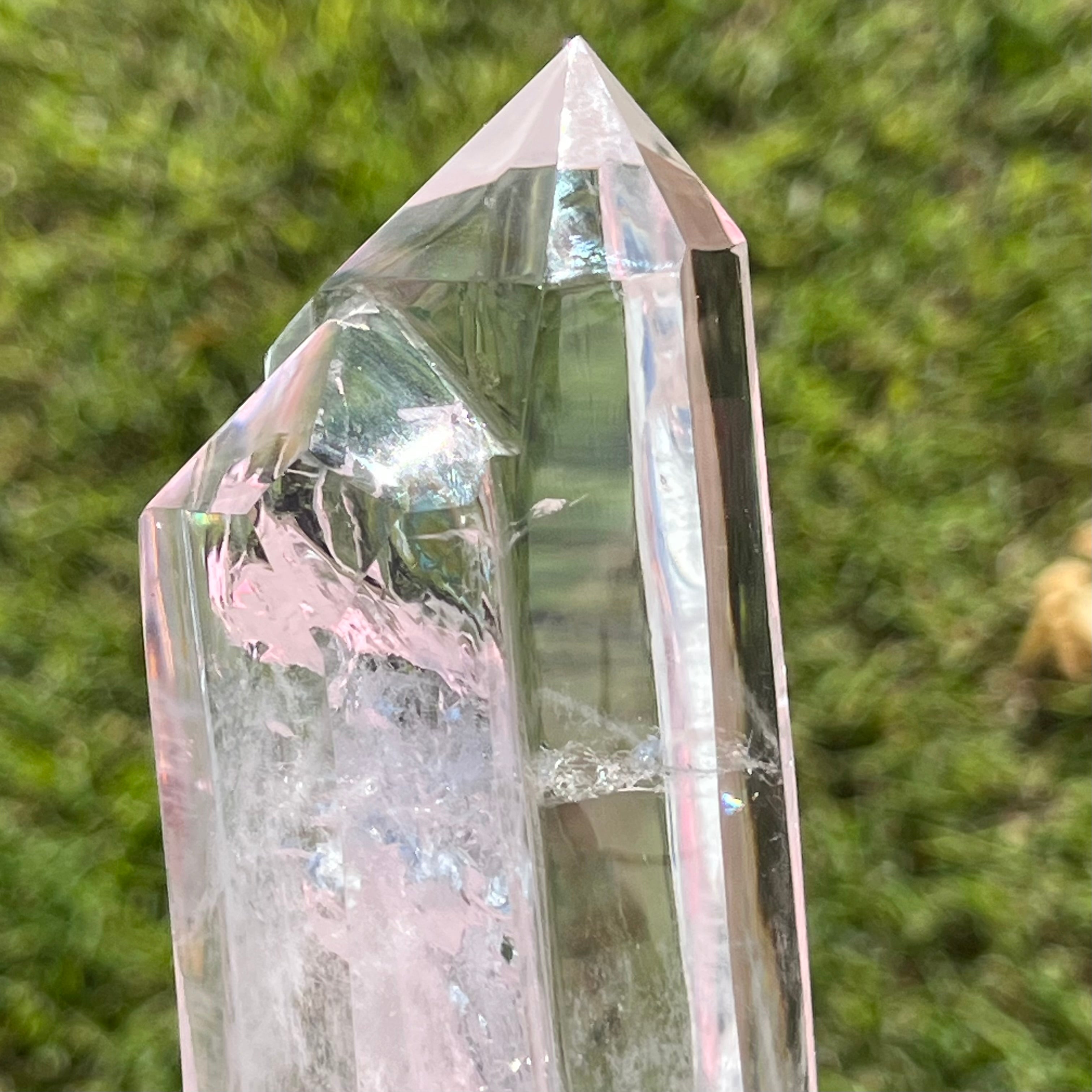 Clear Quartz Twin Flame Point