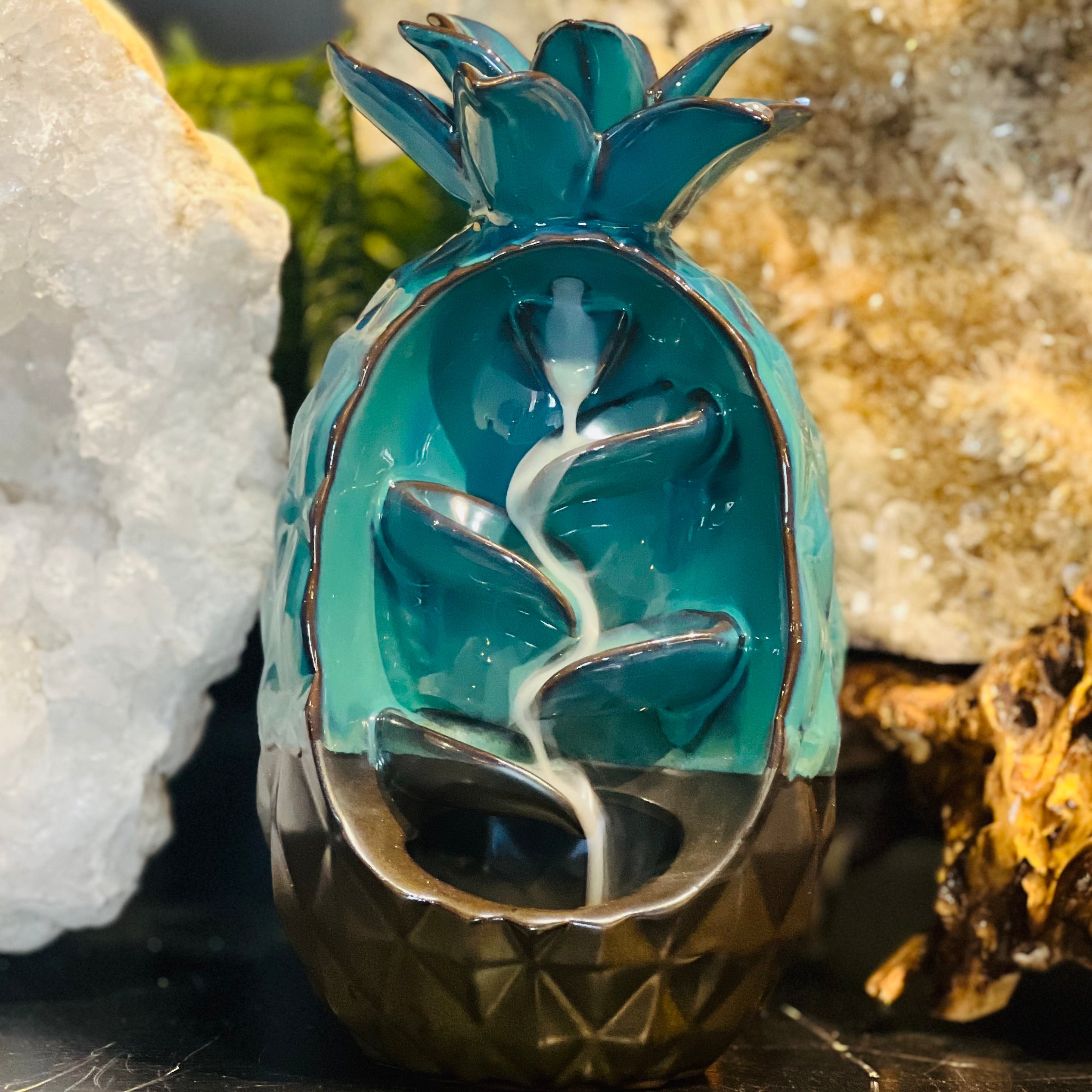Pineapple Ceramic Back-flow Incense Burner
