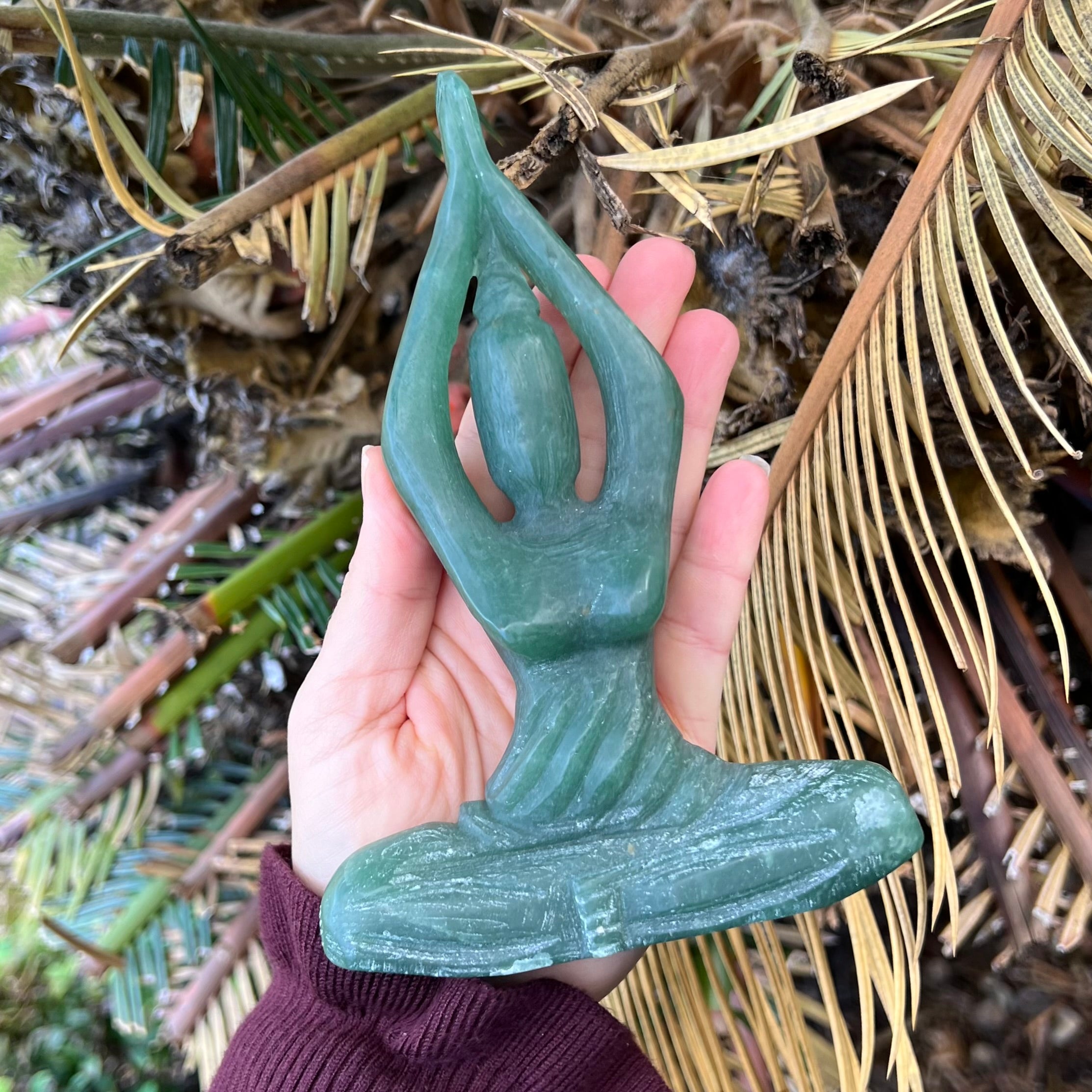 Green Strawberry Quartz~ Yoga Lady