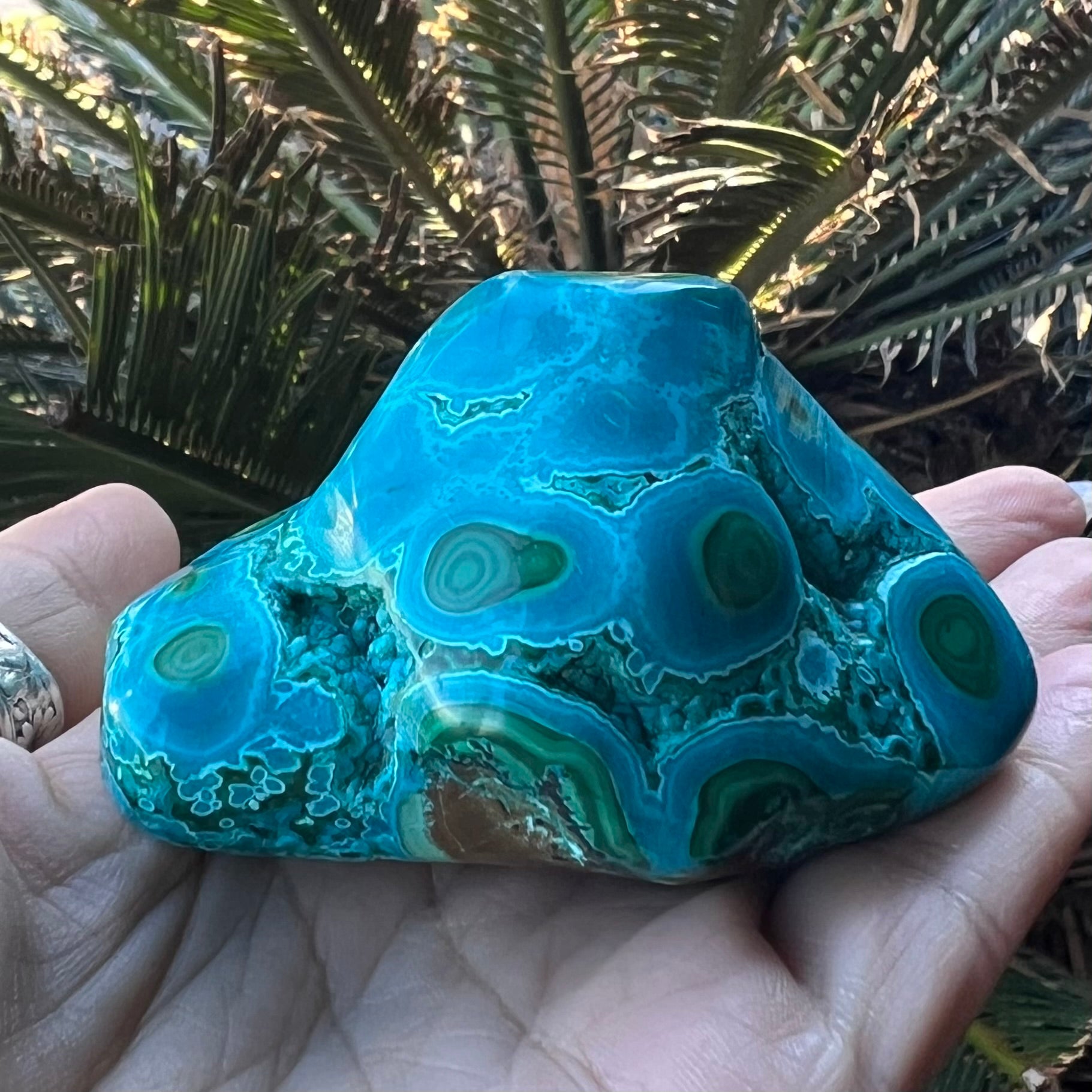Chrysocolla with Malachite Specimen