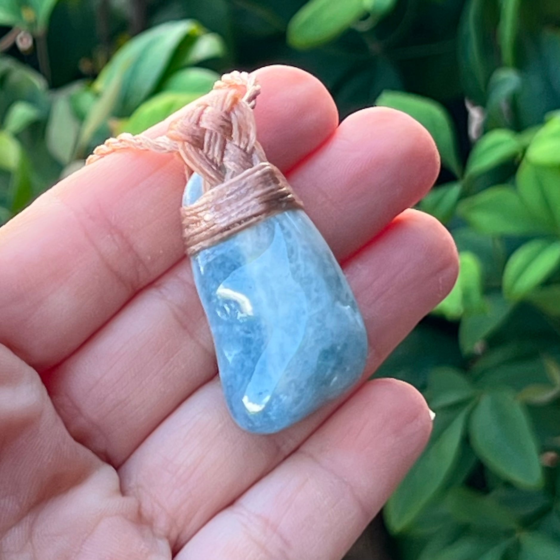 Muse Medicine ~ Calming ~ Aquamarine Talisman