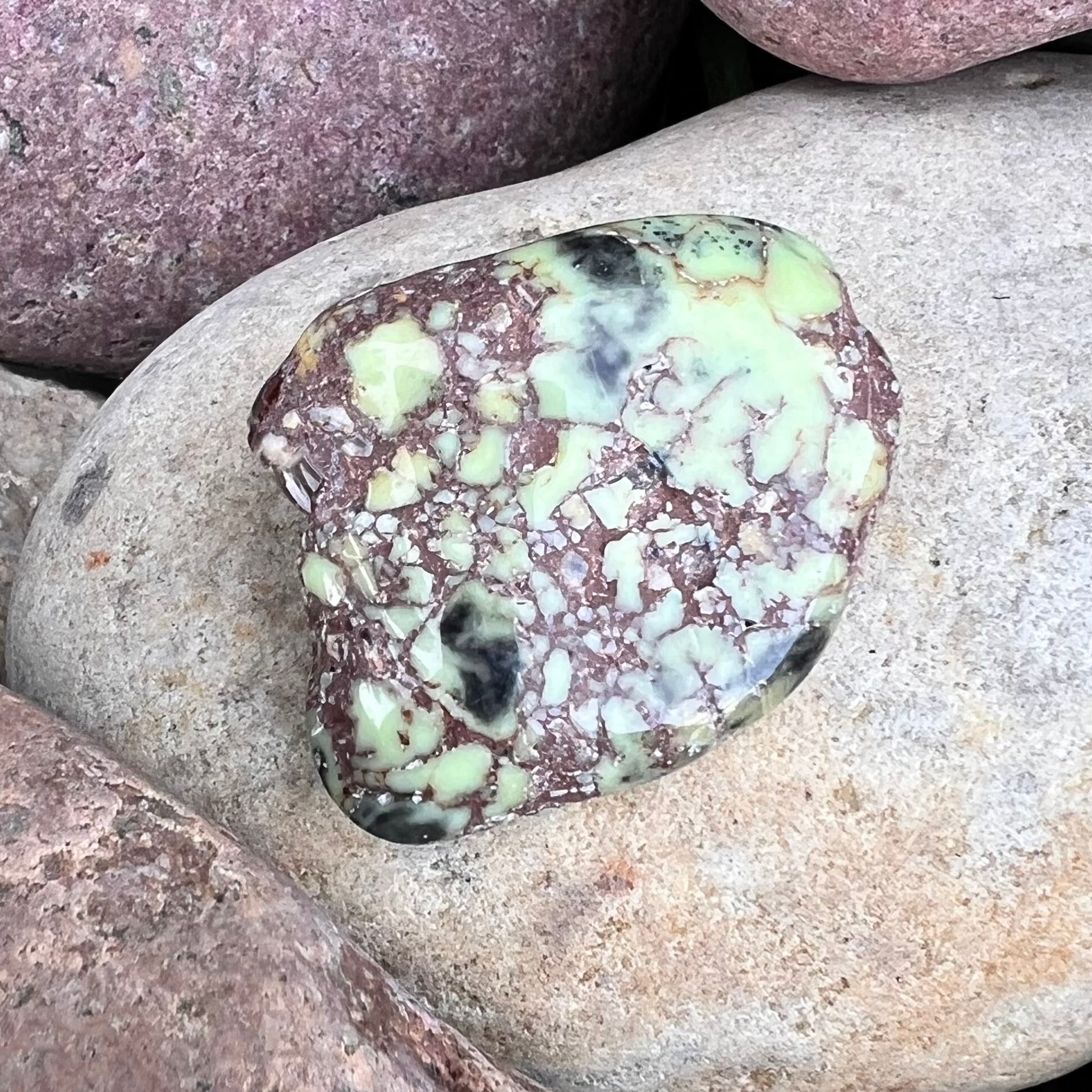 Lemon Chrysoprase ~ Specialty Tumble