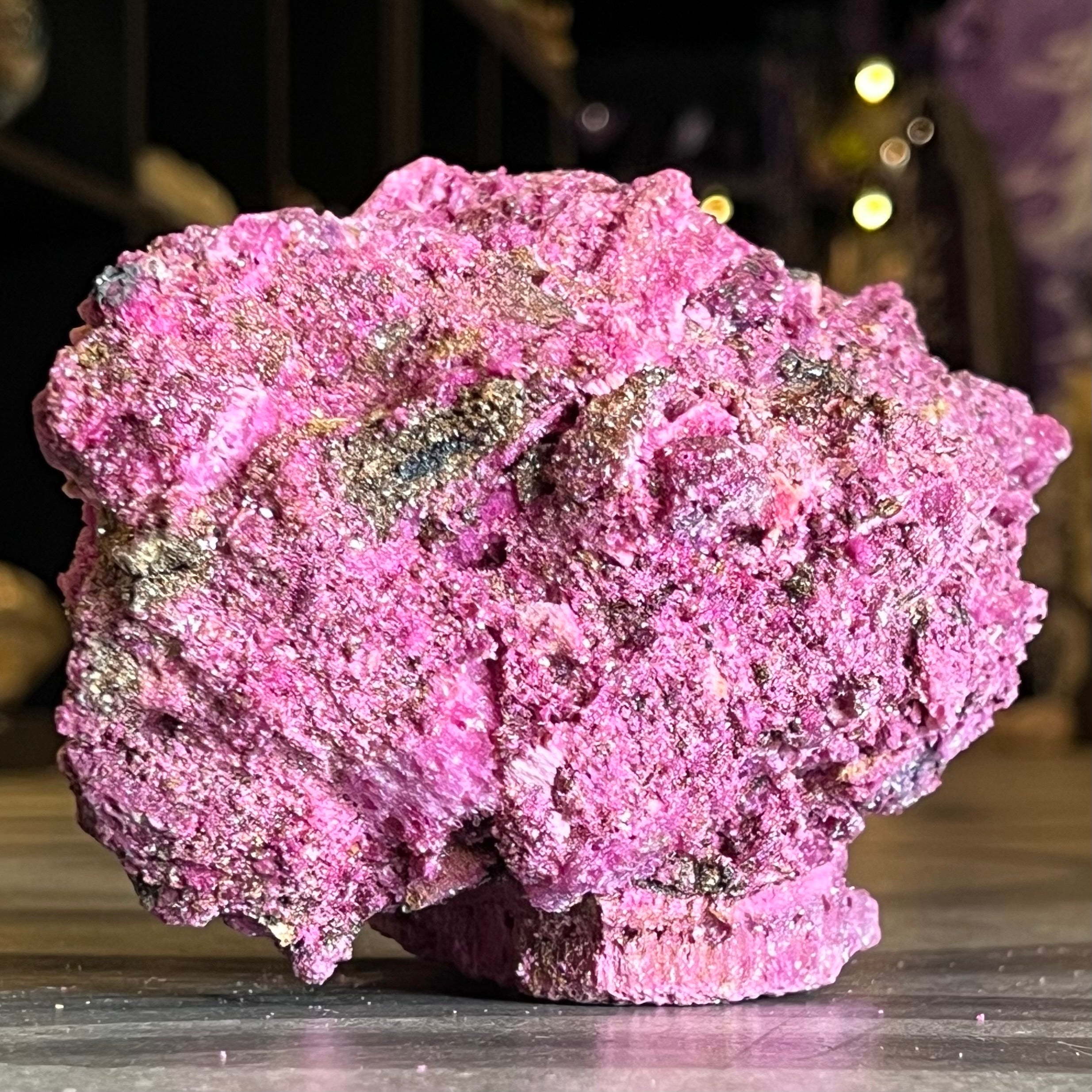 Glorious Ruby with Pyrite Specimen