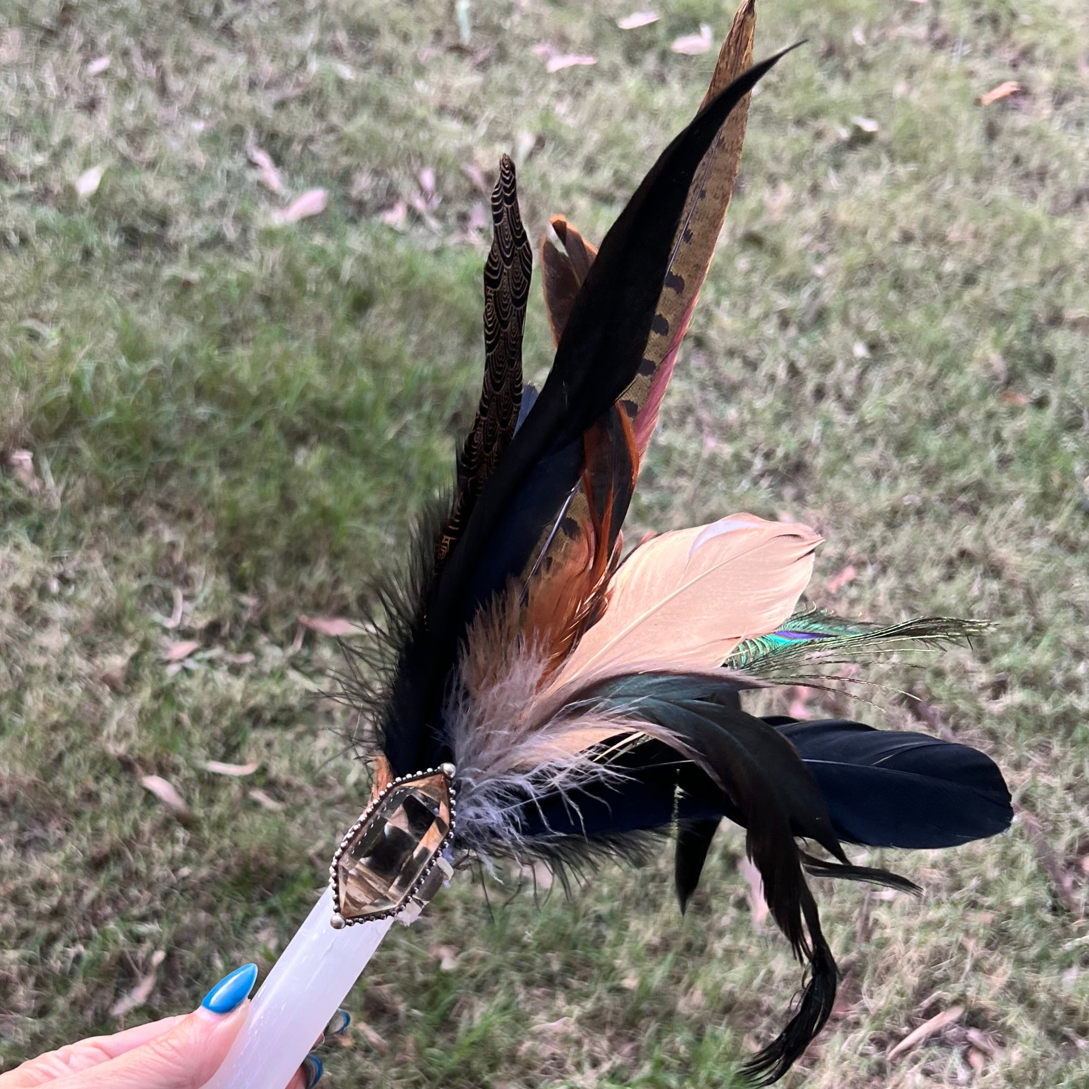 Amplified Abundance Handmade Smudge Wand