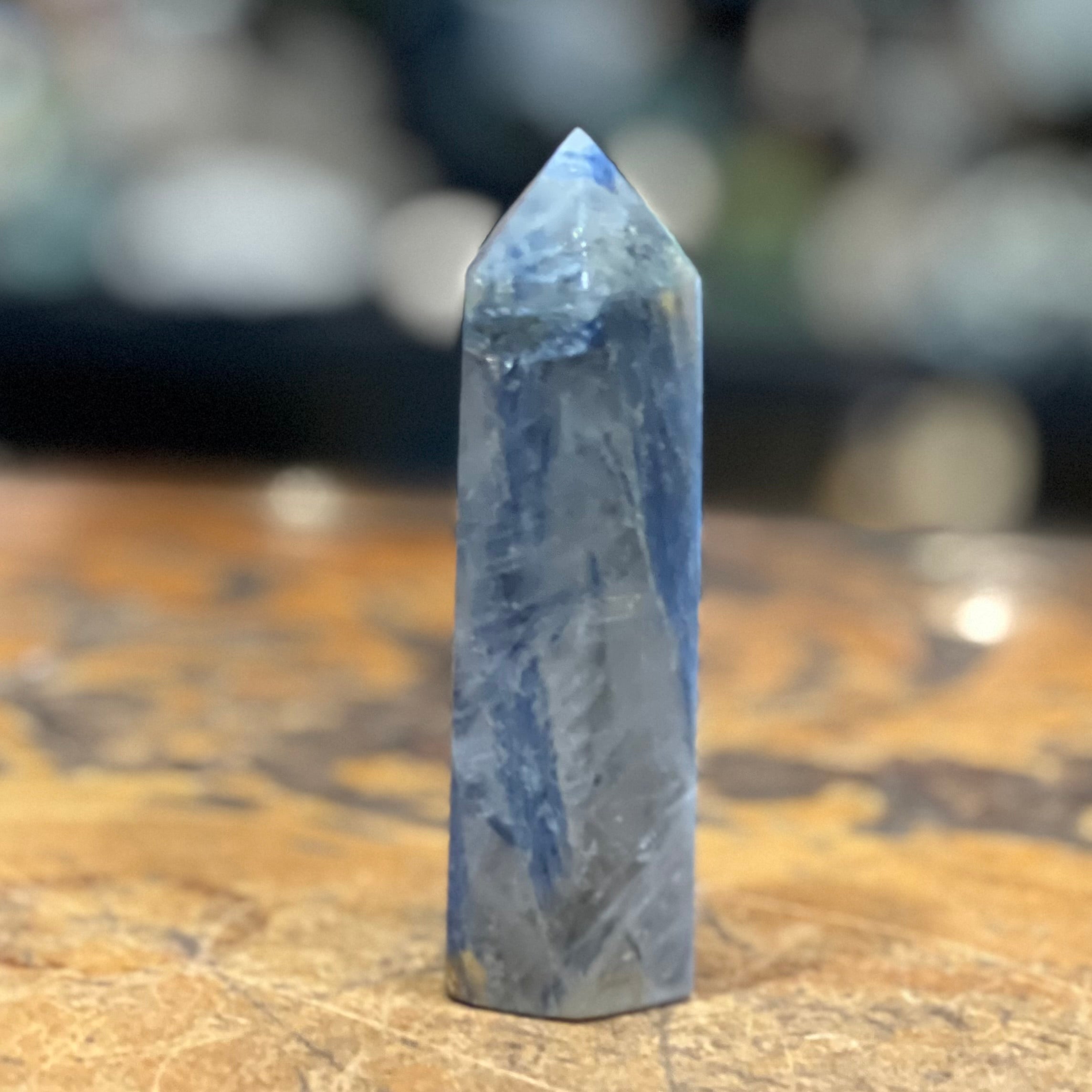 Blue Kyanite Tower