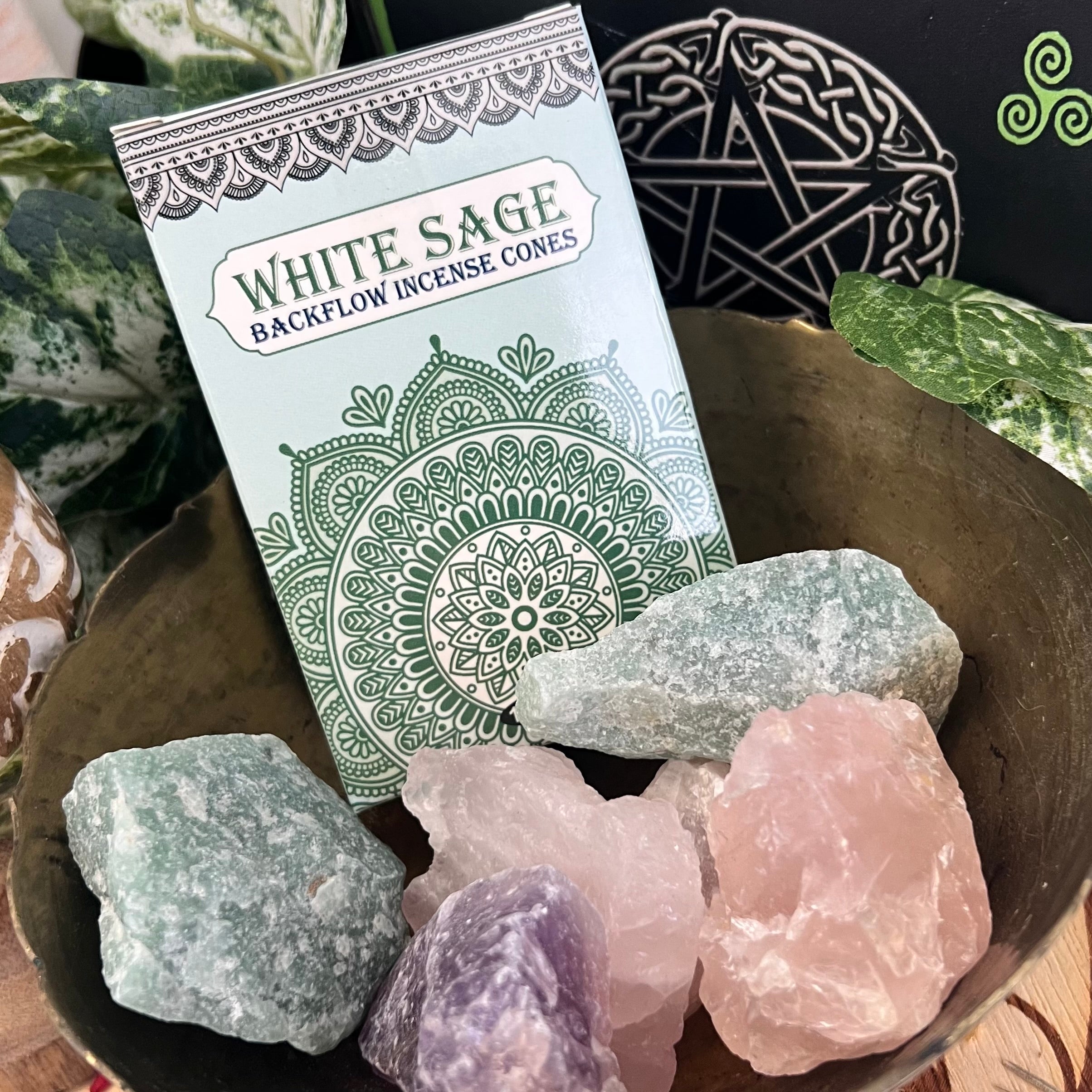 White Sage ~ Backflow Cone Incense