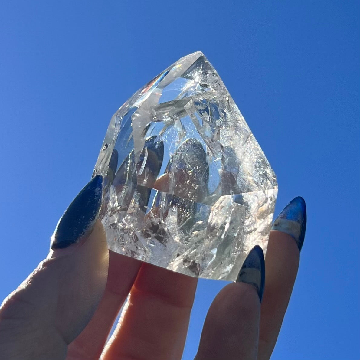 Clear Quartz Generator Tower