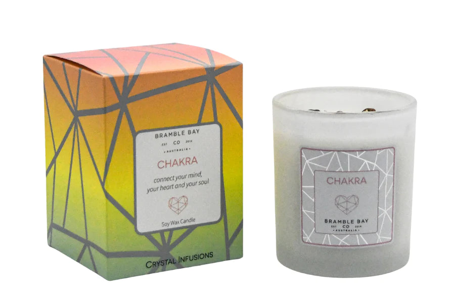 Chakra Crystal Candle