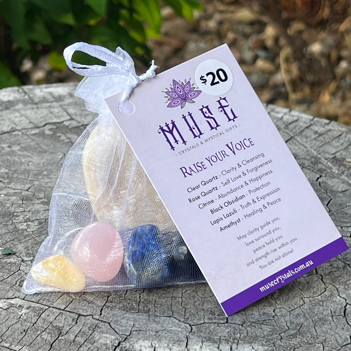Shop Our Weight Loss Tumbled Crystal Kit | Muse Crystals & Mystical Gifts