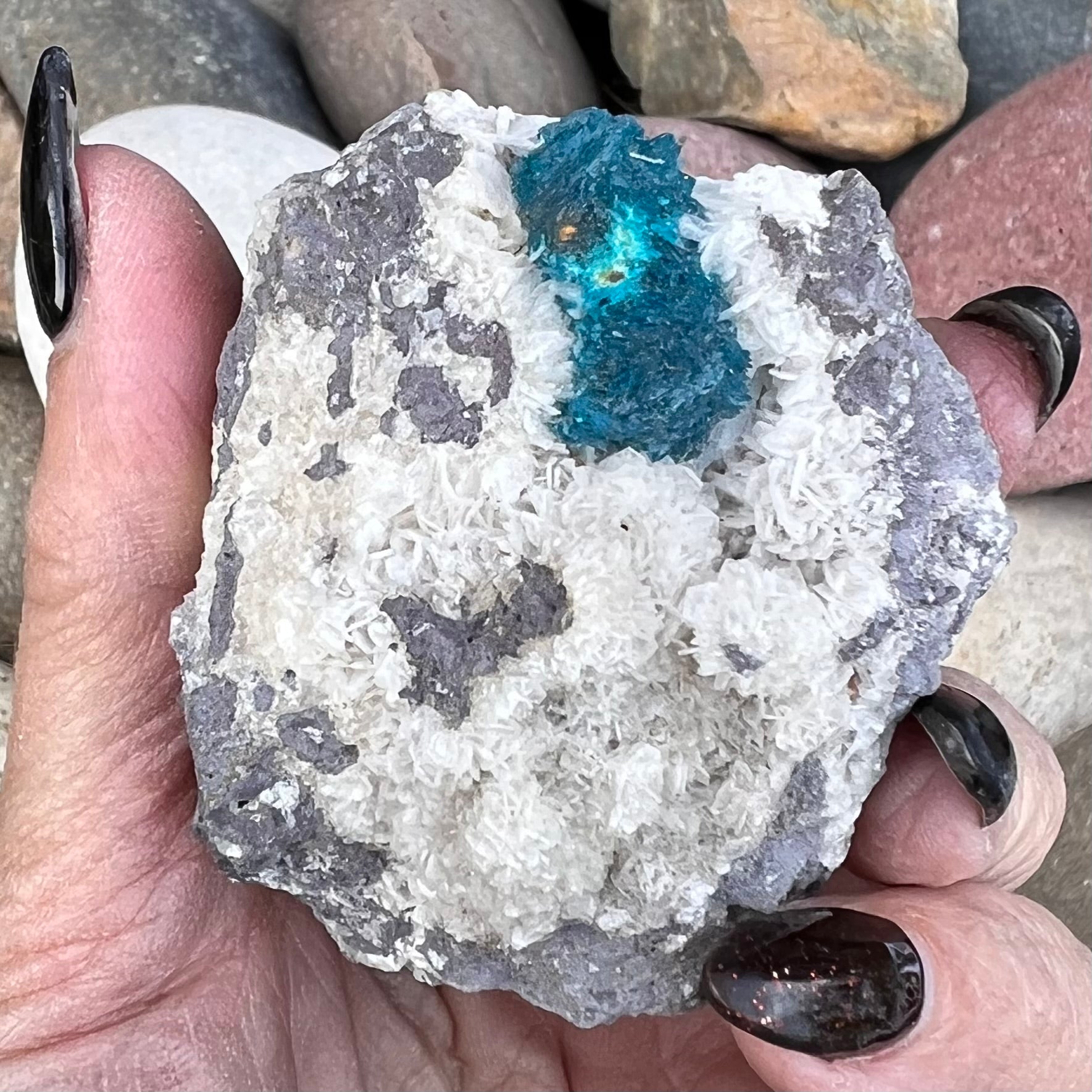 Cavanasite Specimen on Matrix