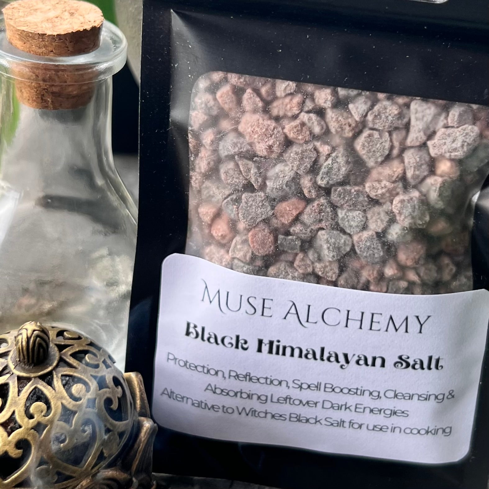 Black Himalayan Salt ~ Muse Alchemy Botanicals