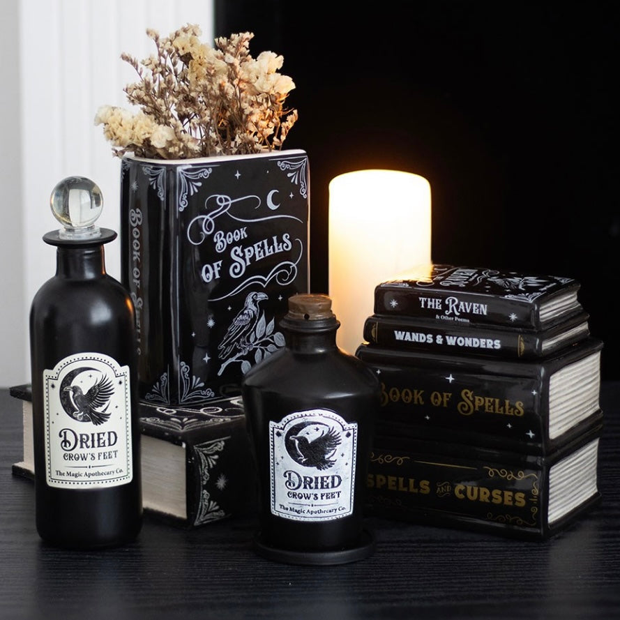 Book of Spells Gothic Vase