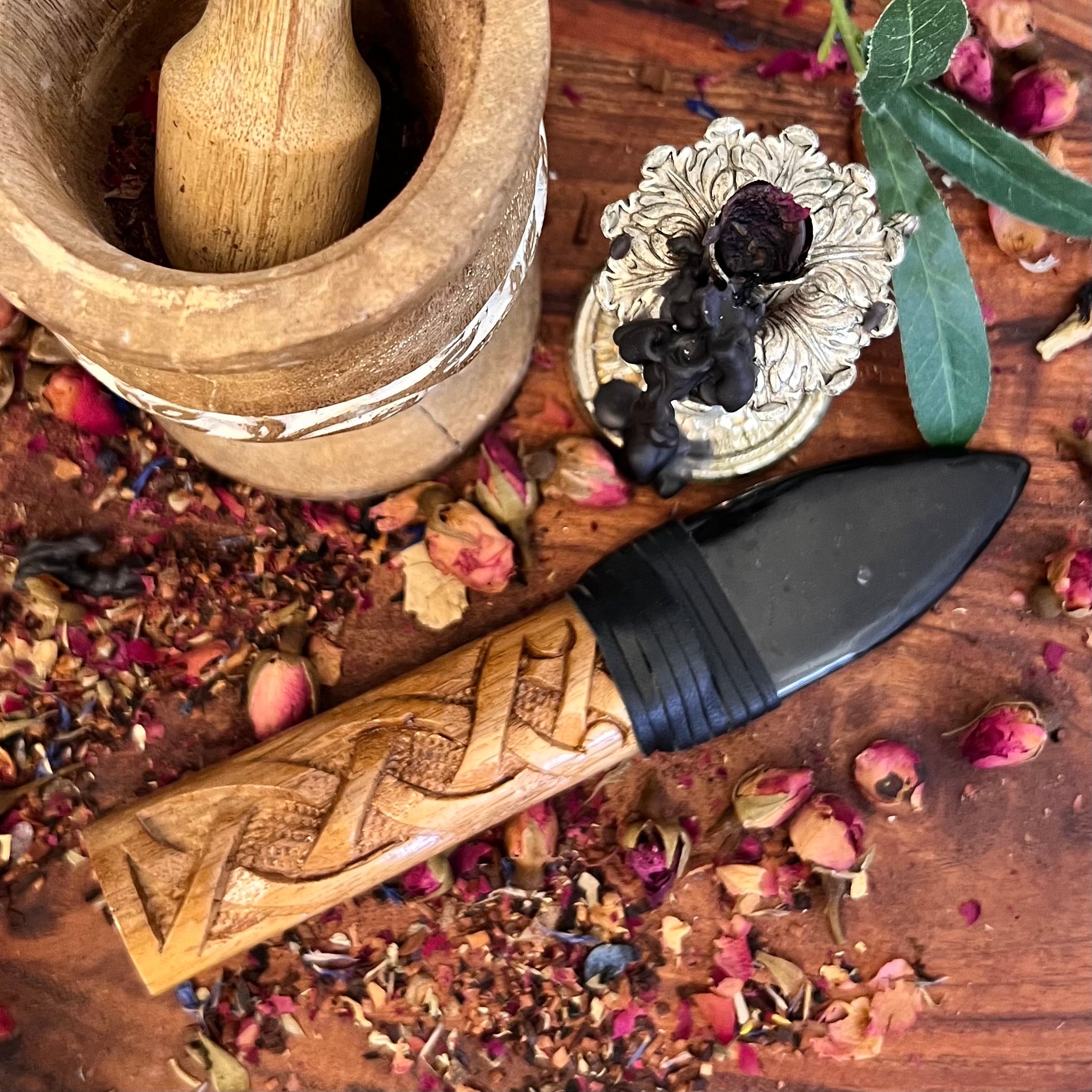 Black Tourmaline Athame