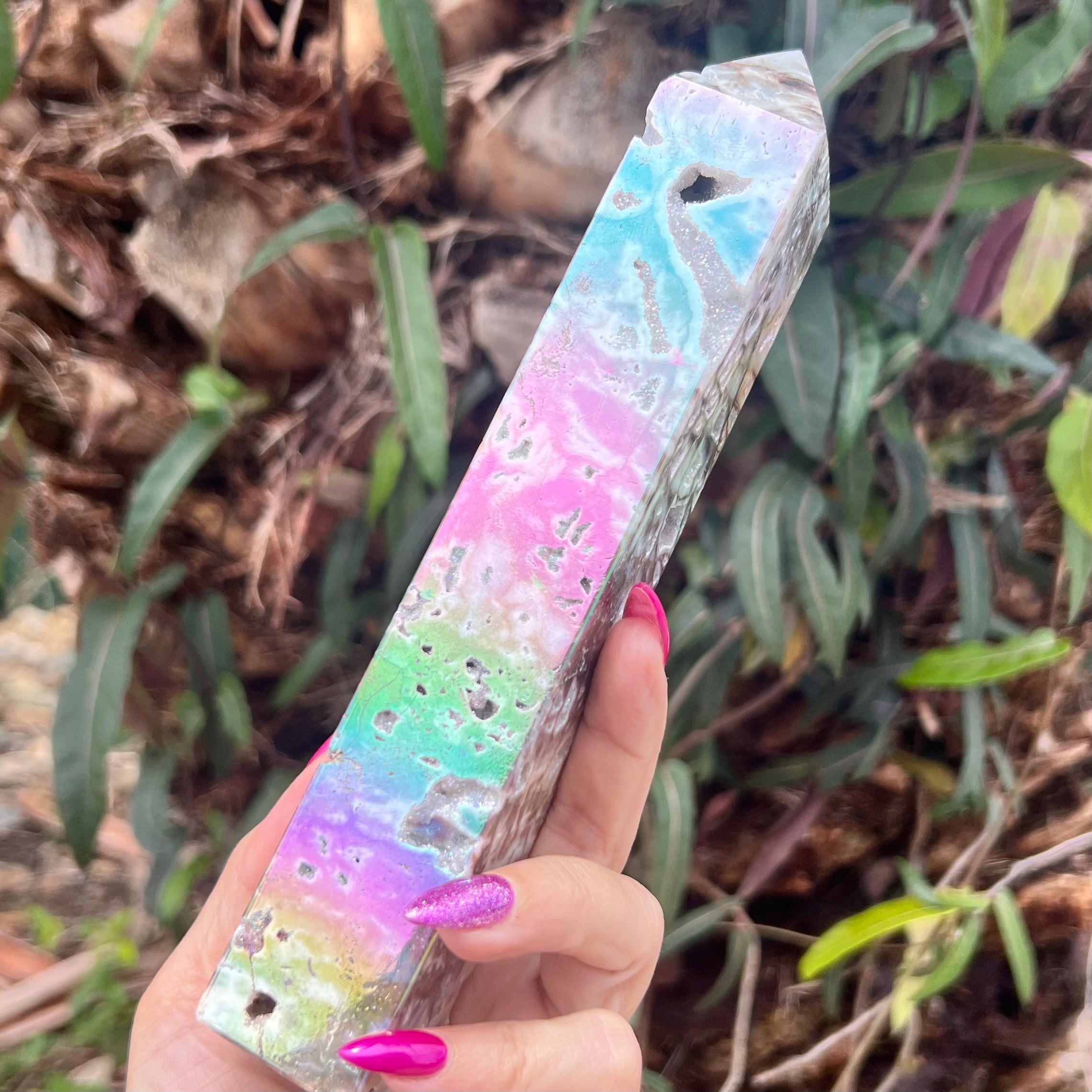 Tour de sphalérite - Électroplaquée