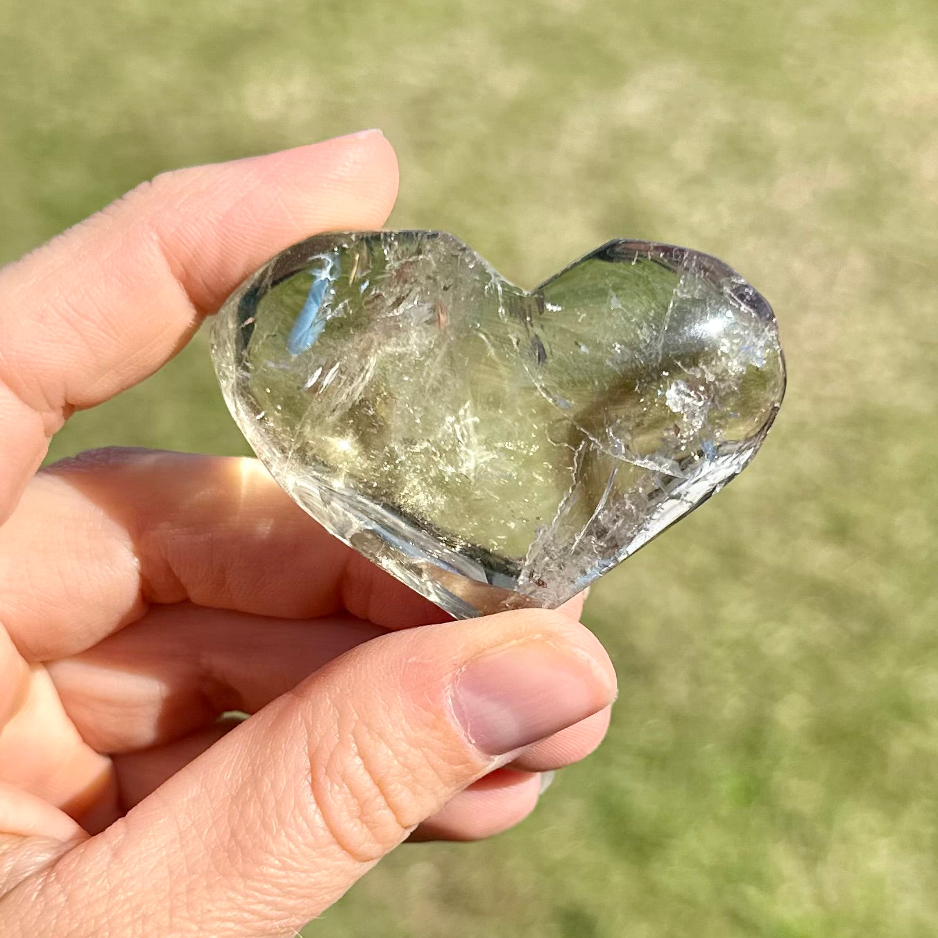 Love and Abundance ~ Citrine Heart ~ 2