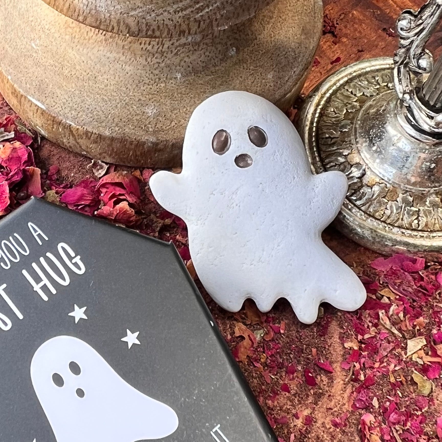 Ghost Hug in Coffin Box