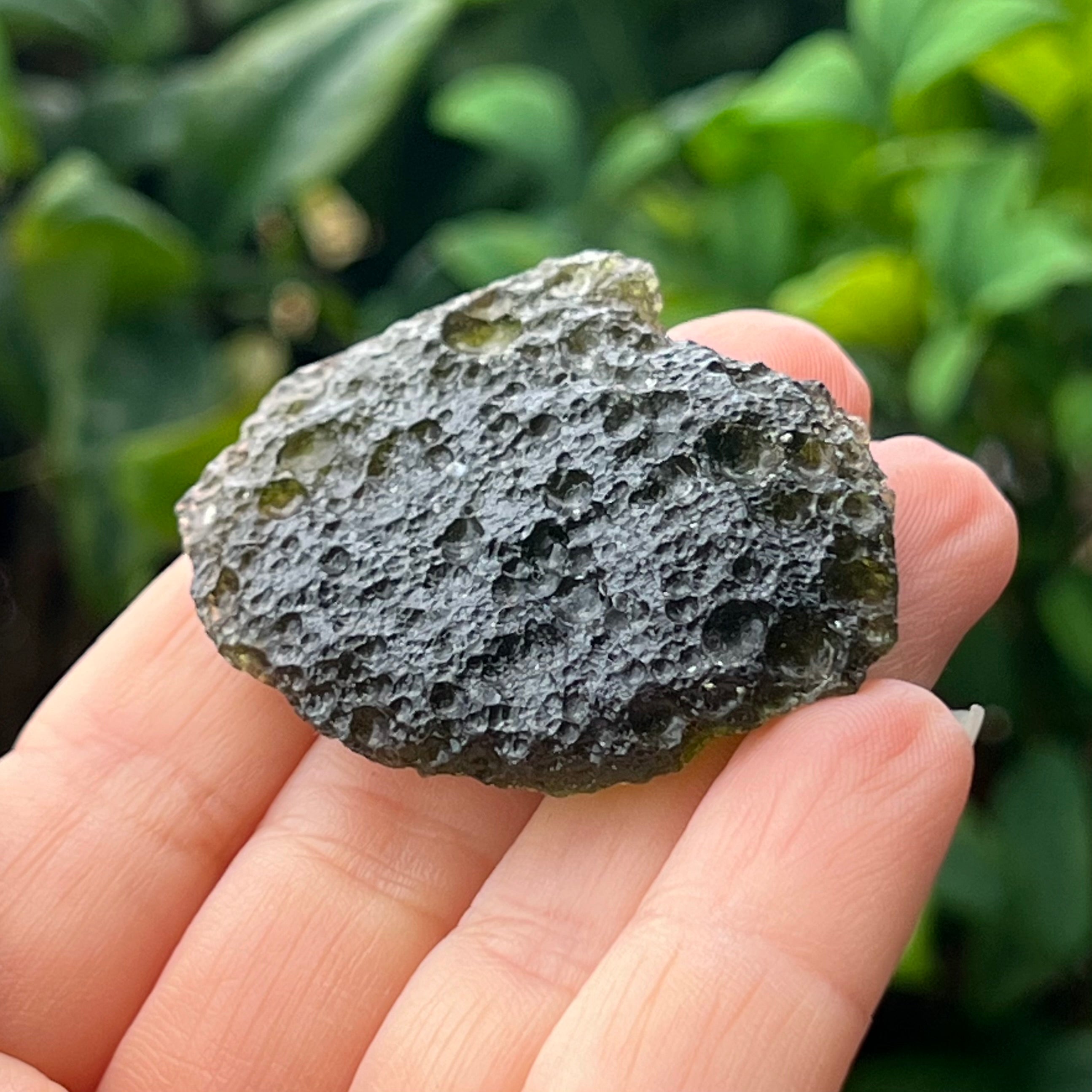 Raw Moldavite Specimen ~ RARE