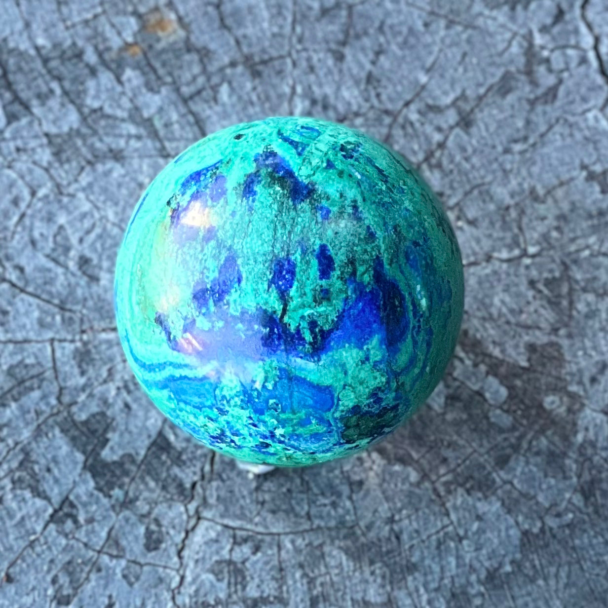 Azurite Sphere
