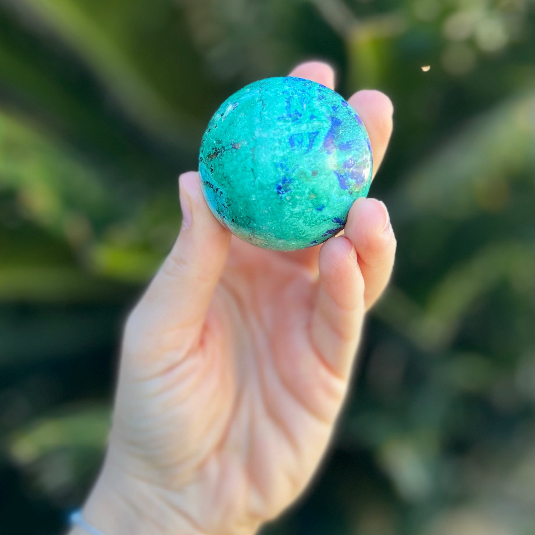 Azurite Sphere