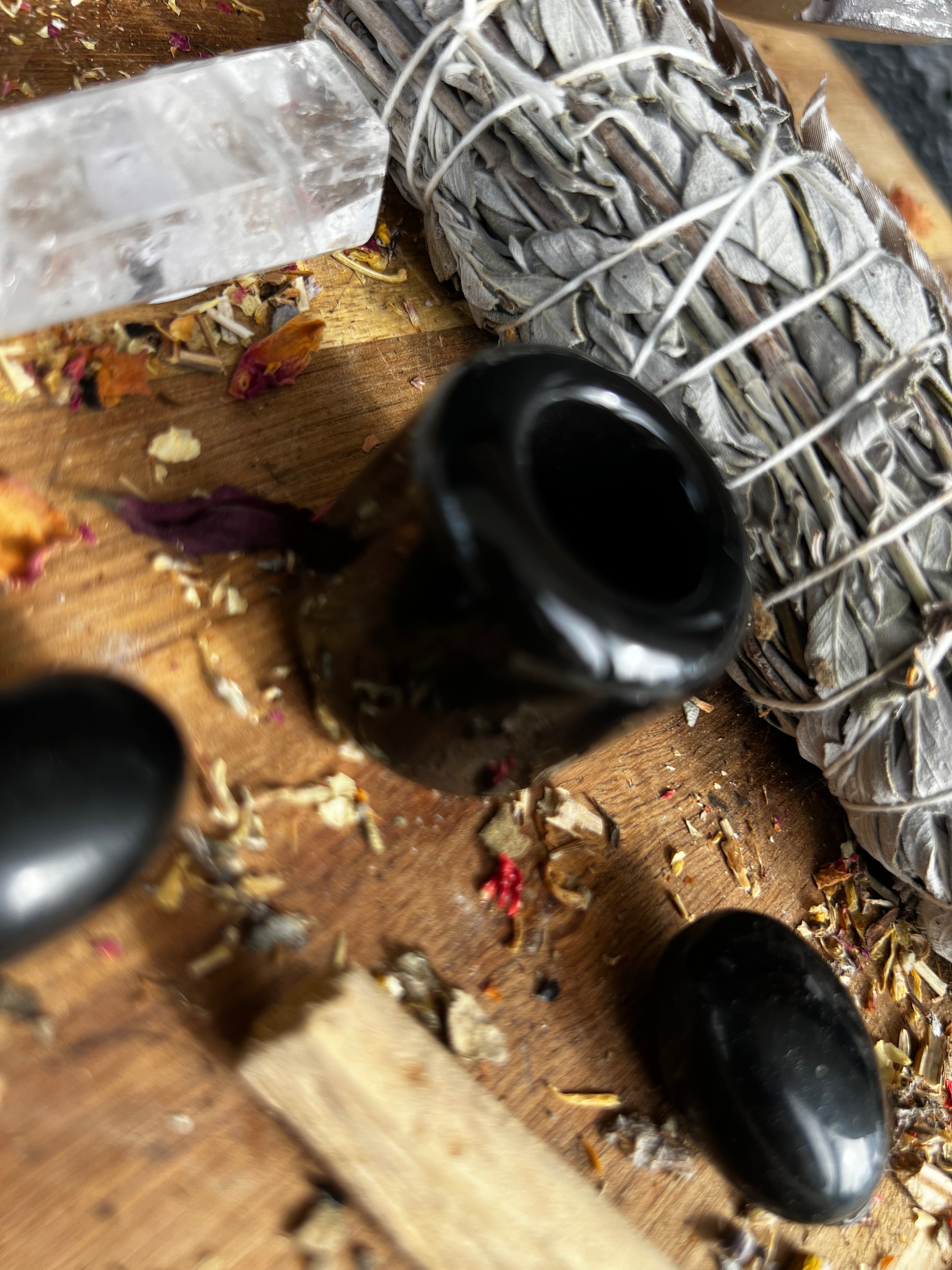 Bougeoir miniature Ritual & Spell ~ Noir