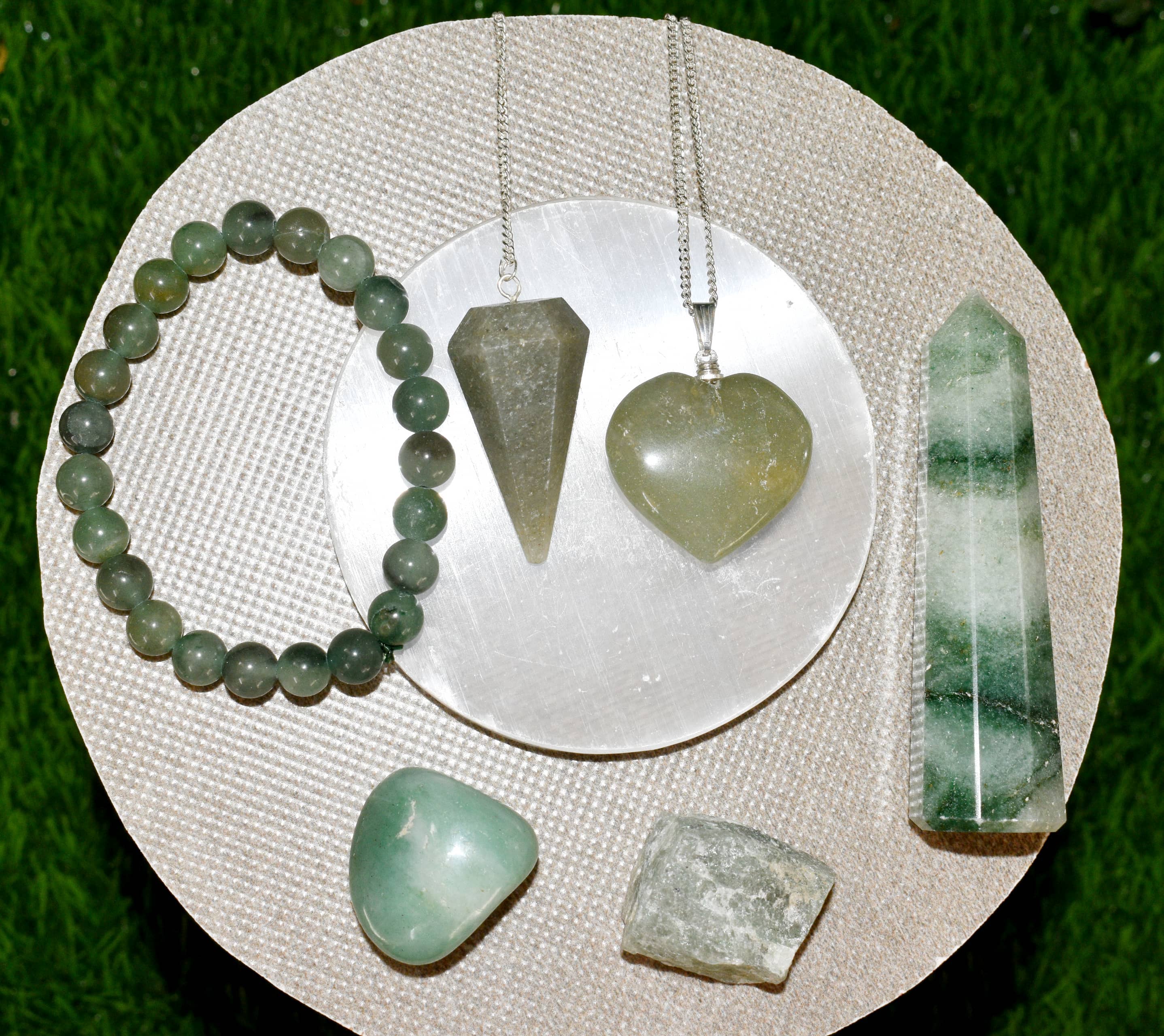 Crystal Gift Set ~ Green Aventurine