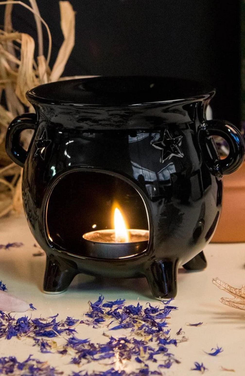 Cauldron Oil Burner - Muse Crystals & Mystical Gifts
